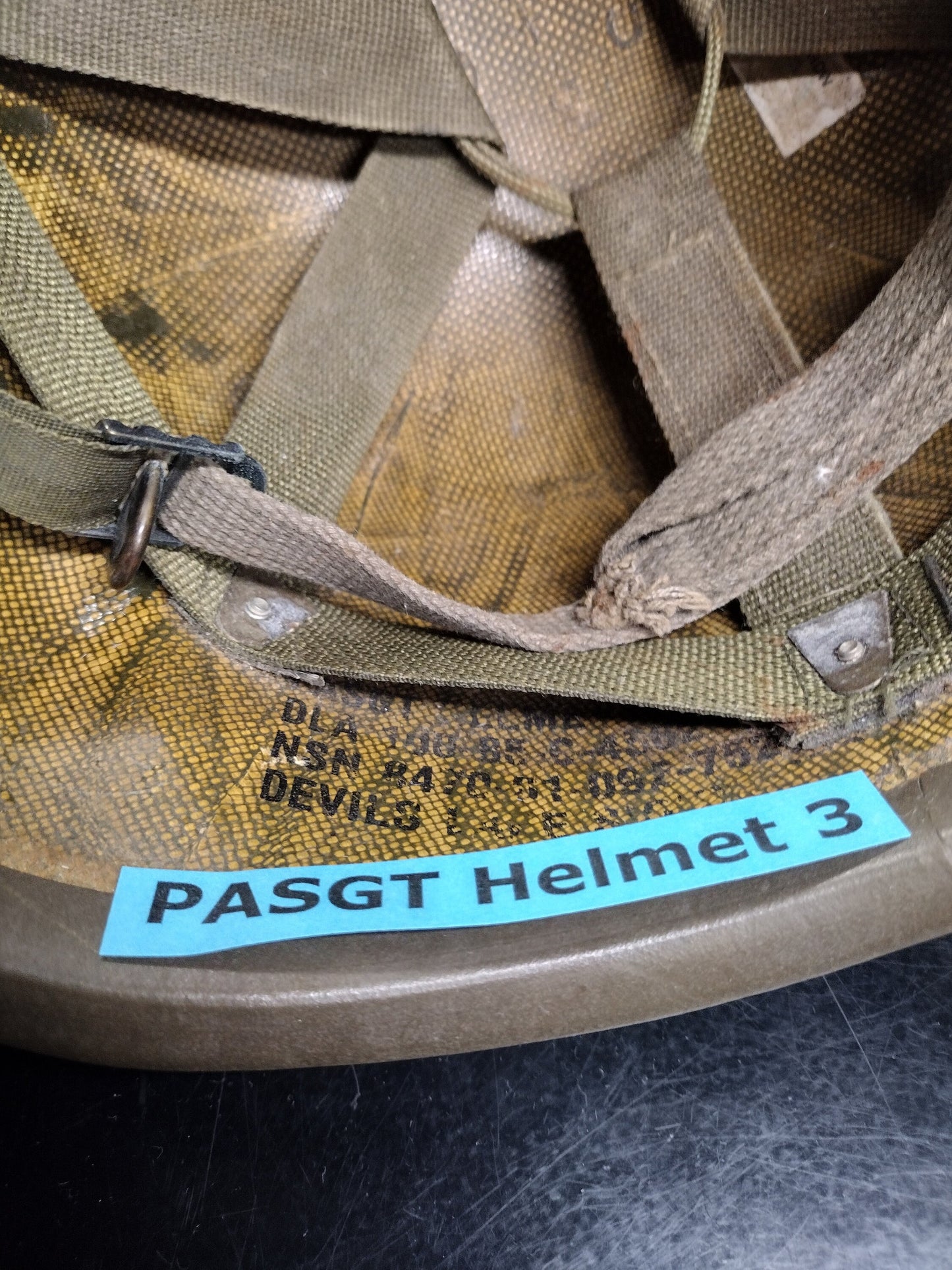US Army Helmet PASGT (Size: Small) | FREE Us Shipping! (Helmet 3)