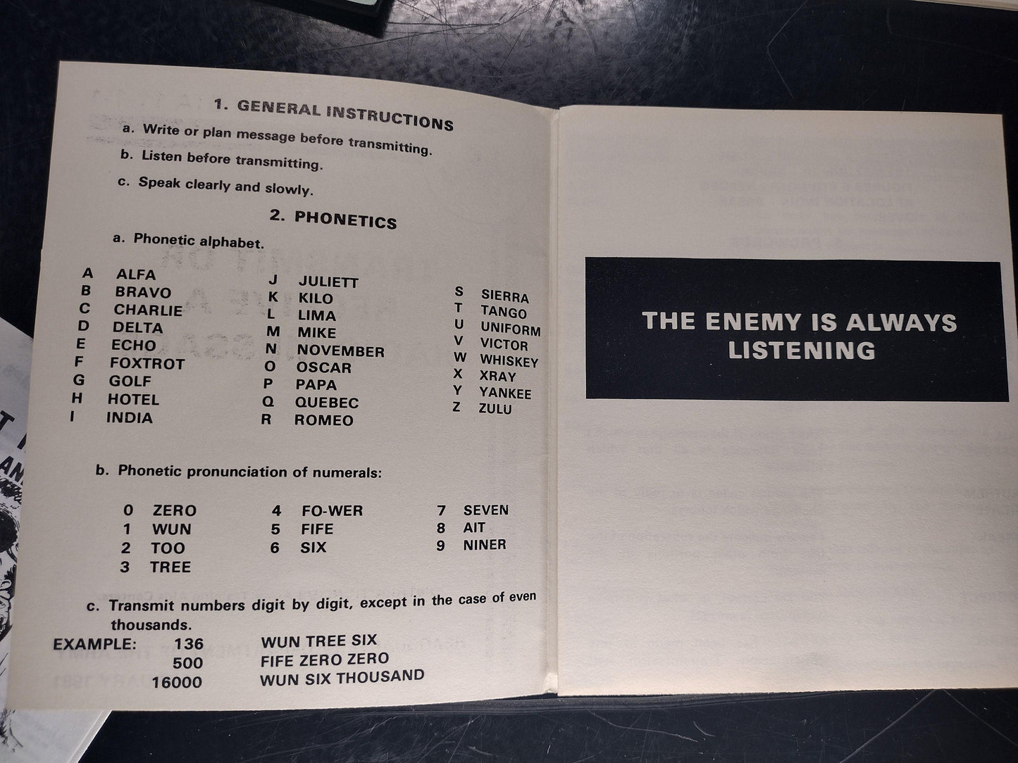 Bundle of US Army Recon Special Forces Ephemera Pamphlet Booklets | FREE US Shipping!