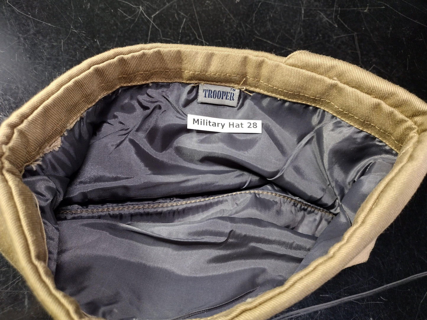 WW2 Era US Military Issue Garrison Cap (Size: Unknown) | FREE Shipping!