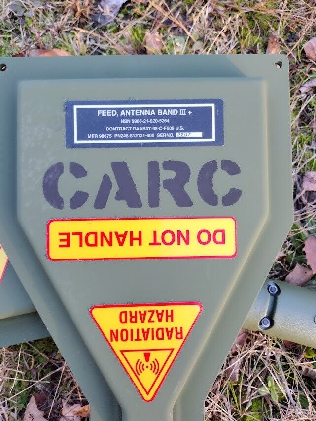 US Military Feedhorn Antennas (x2)