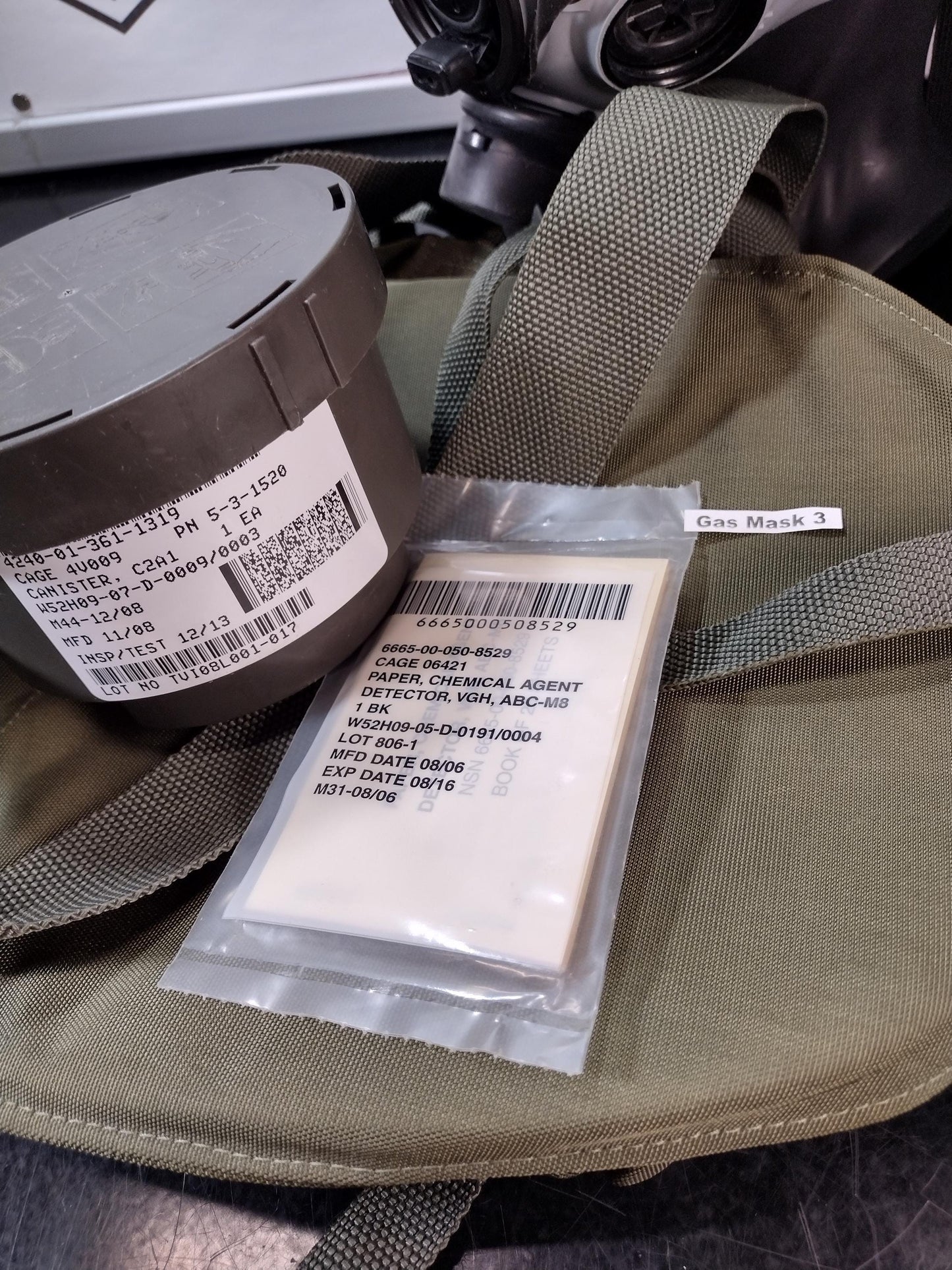 MSA Millennium Gas Mask With New Filter & Bag! (Size M Mcu-2A/P) | FREE US Shipping!