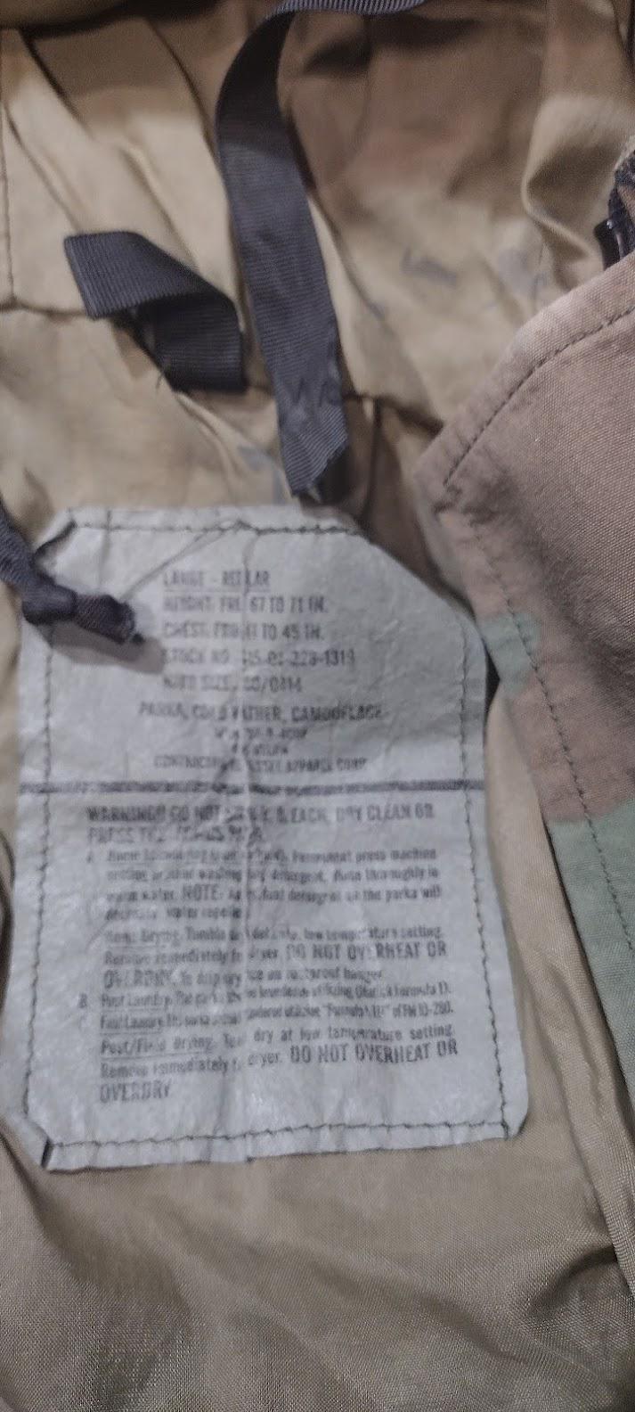 Us Army Woodland Camo Goretex Jacket With Hood