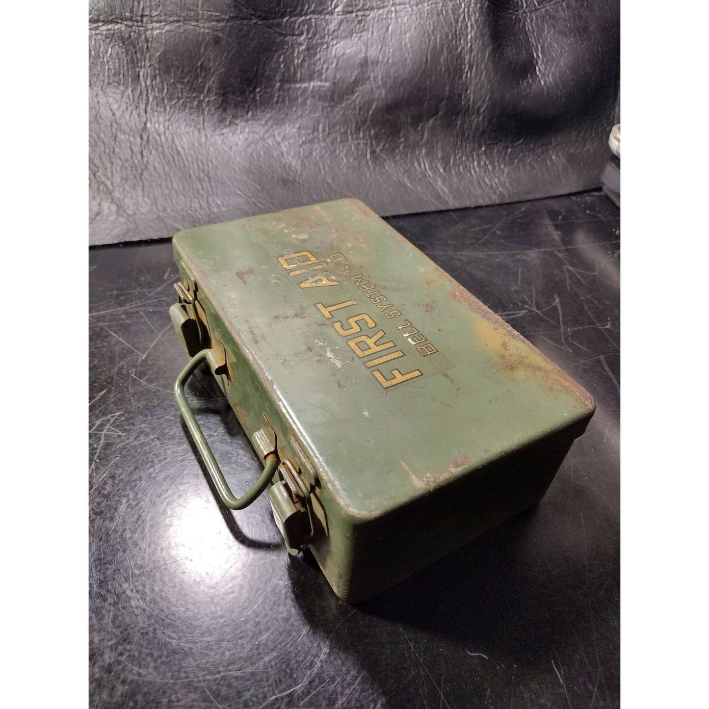 Vintage US Military First Aid Kit w/ Contents by Bell Systems | US Army surplus military surplus medkit first aid kit