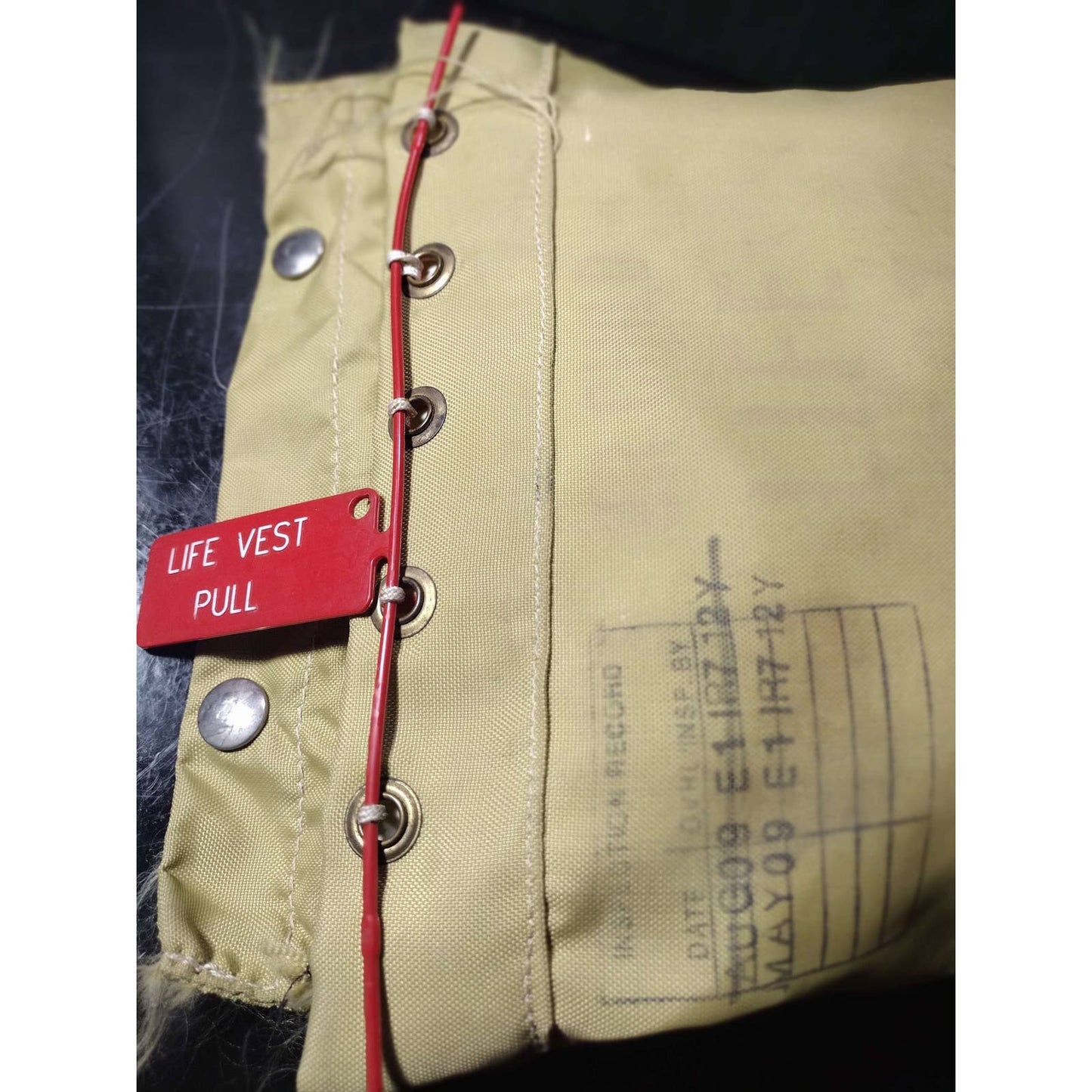 Military Aircraft Life Vest Still Packed in original bag | Army Surplus Military Surplus