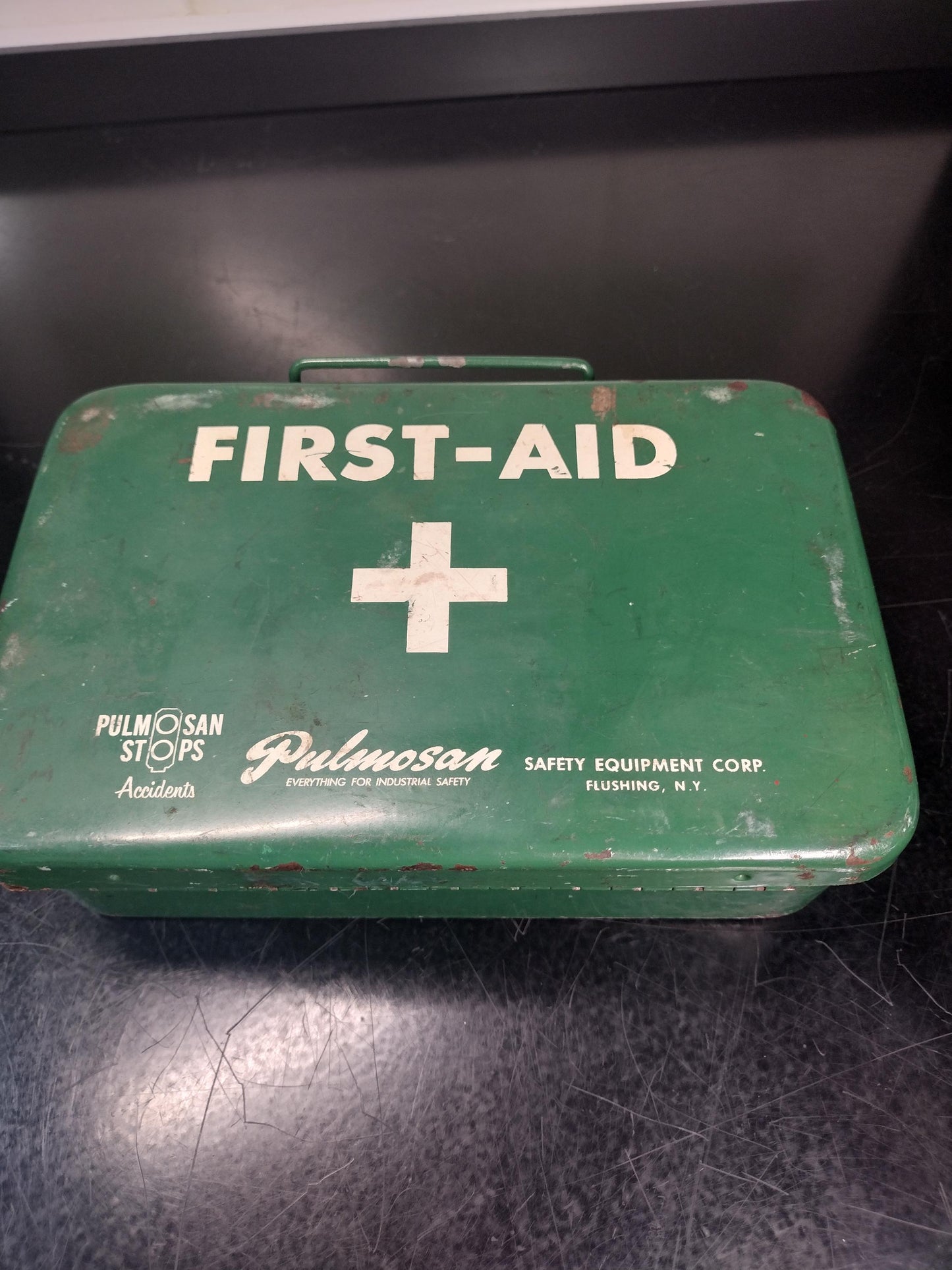 Vintage Metal First Aid Kit With Contents | FREE Shipping!