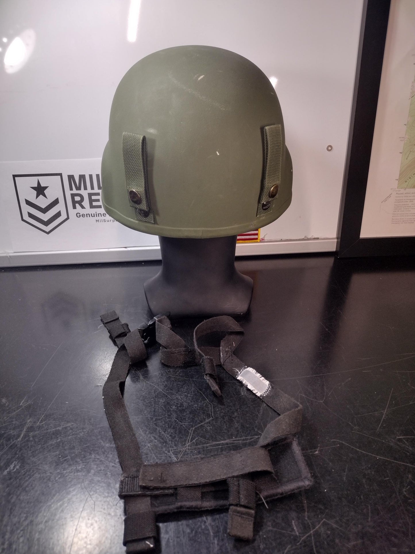 Advanced Combat Helmet With Harness, Pads, and NVG Mount | FREE US Shipping!