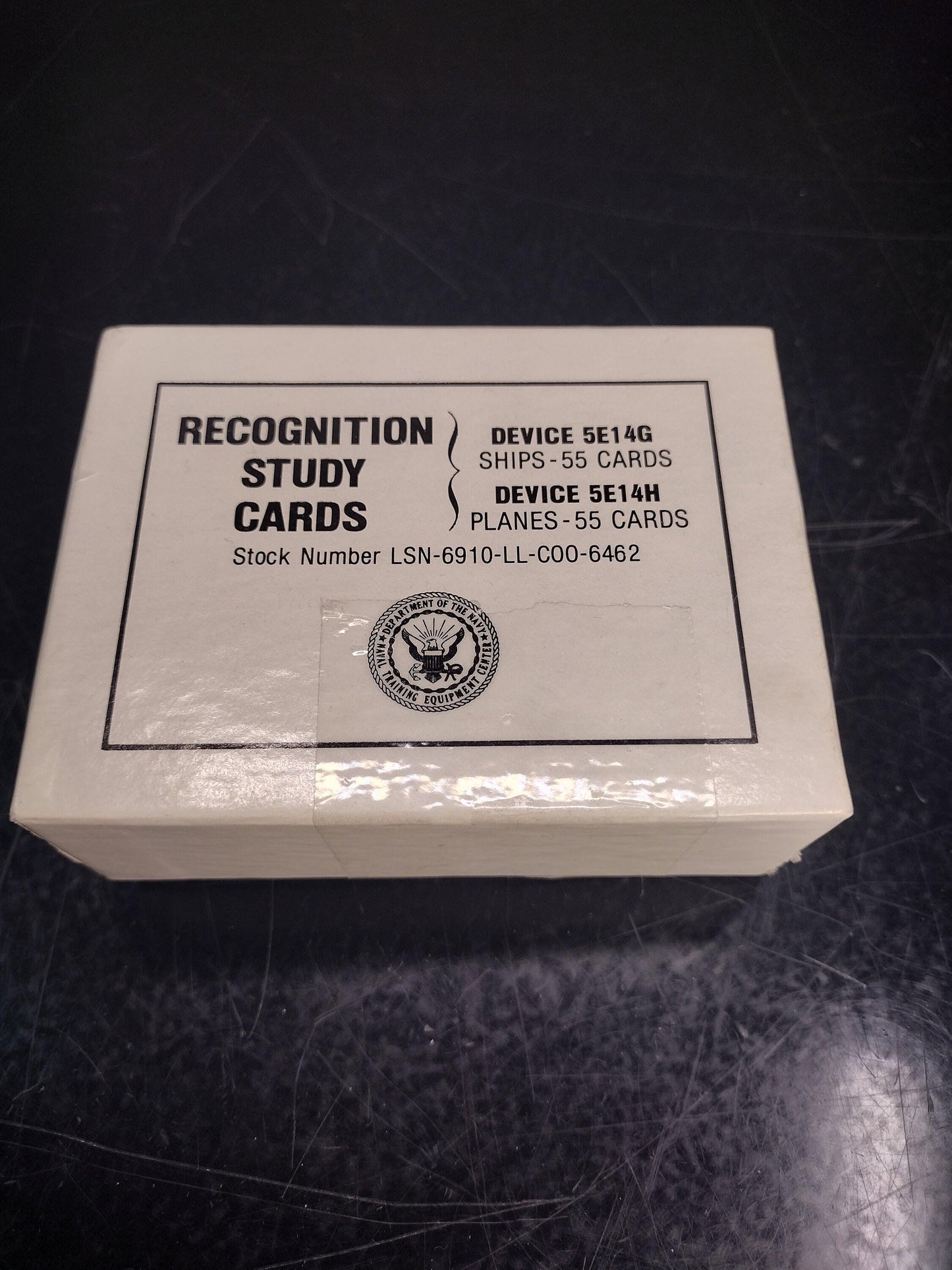 New Sealed US Navy Ship & Plane Recognition Study Card Set (1983) | FREE US Shipping