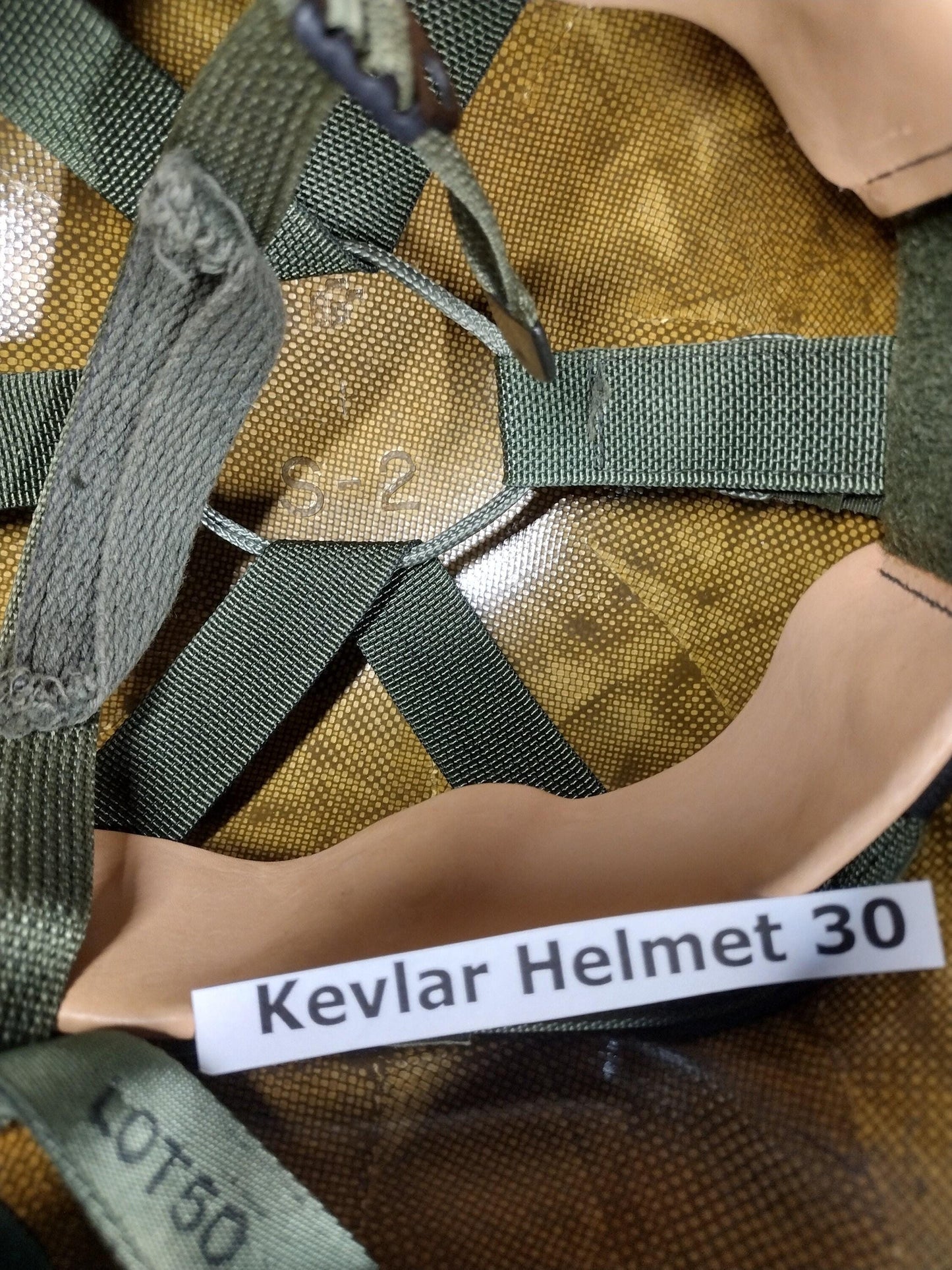 US Army Helmet PASGT - Made w/ Kevlar