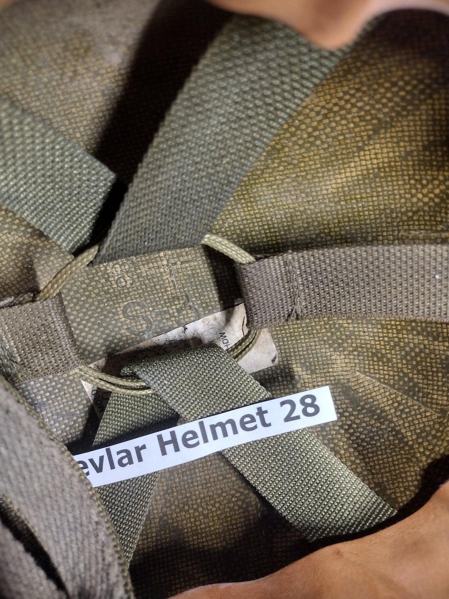 US Army Helmet PASGT With Woodland Cover & Cat Eyes Band (Size:Small-3) | FREE Us Shipping! (Helmet 28)