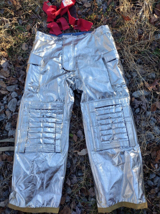 Morning Pride Firefighters Bunker Turnout Aluminized Pants (NEW w/ Tags)