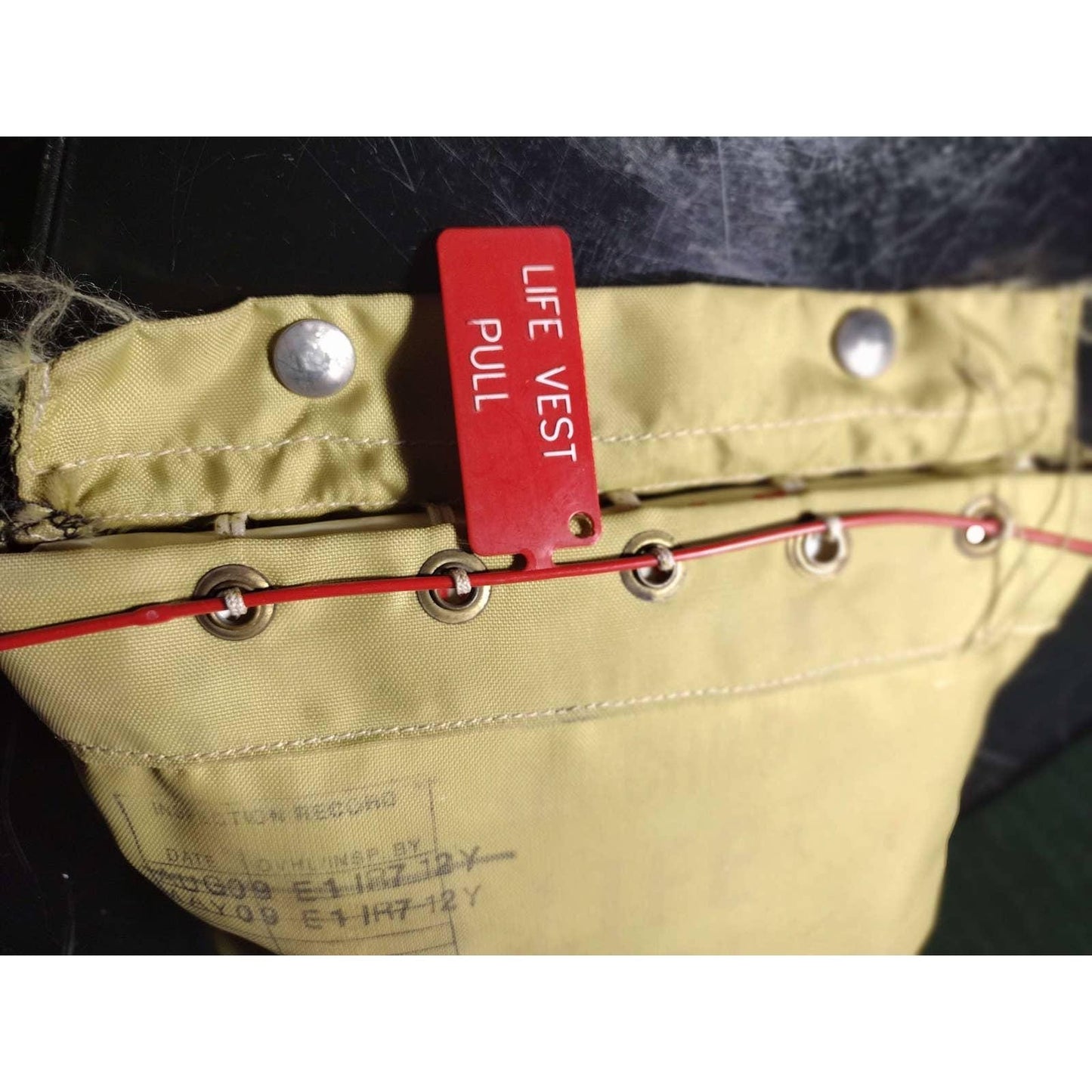 Military Aircraft Life Vest Still Packed in original bag | Army Surplus Military Surplus