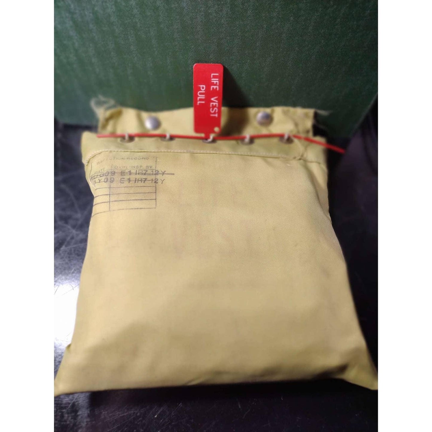 Military Aircraft Life Vest Still Packed in original bag | Army Surplus Military Surplus