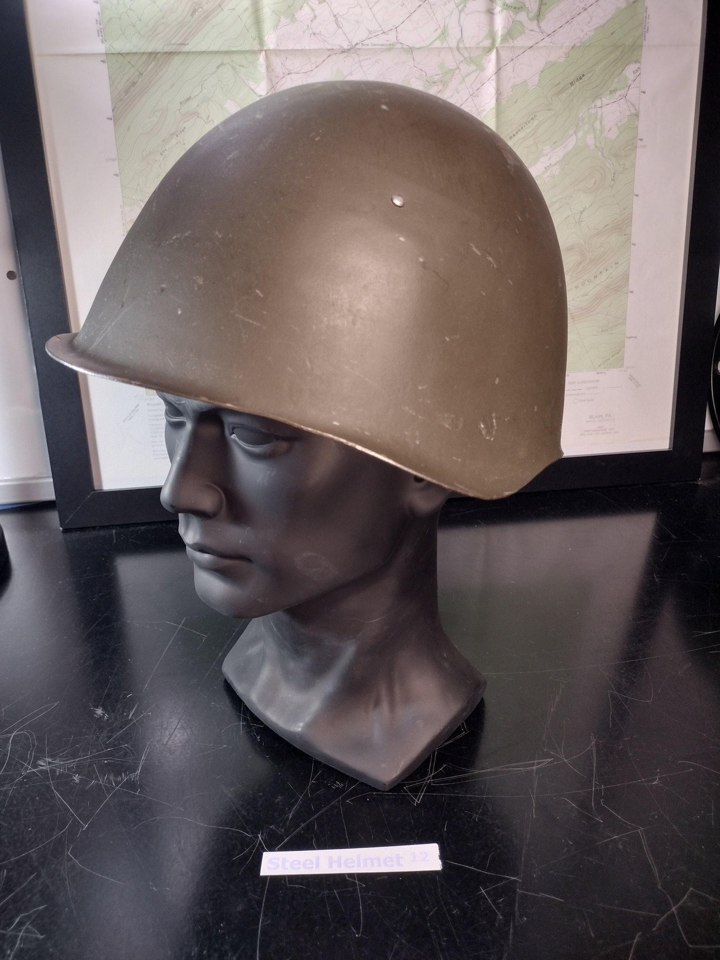 Military Steel Helmet (Size Unknown) Helmet 12