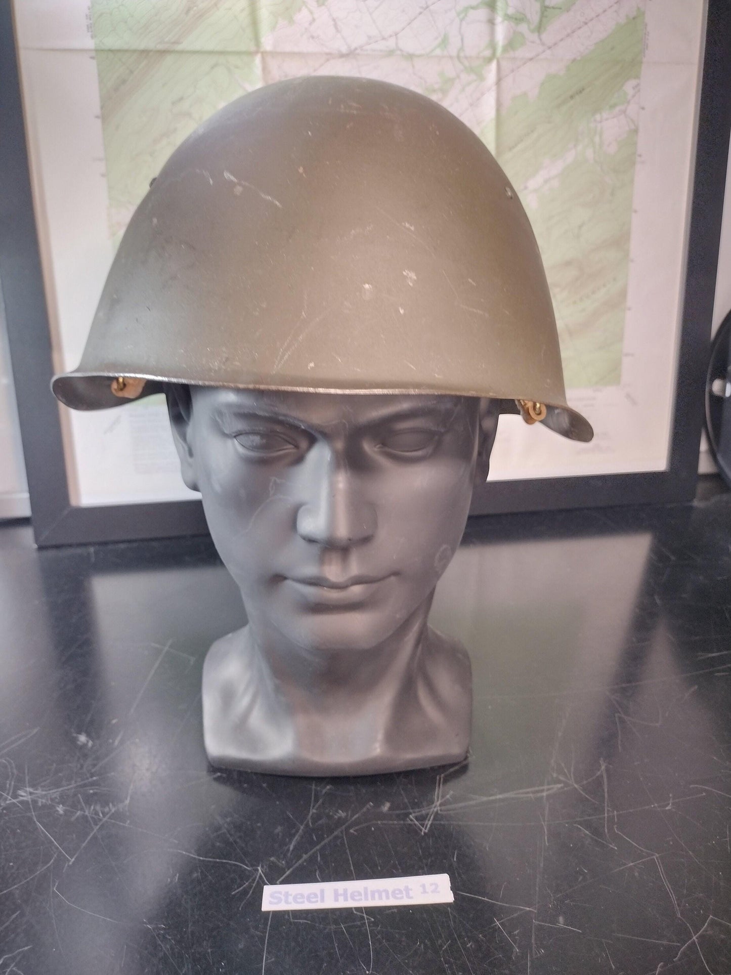 Military Steel Helmet (Size Unknown) Helmet 12