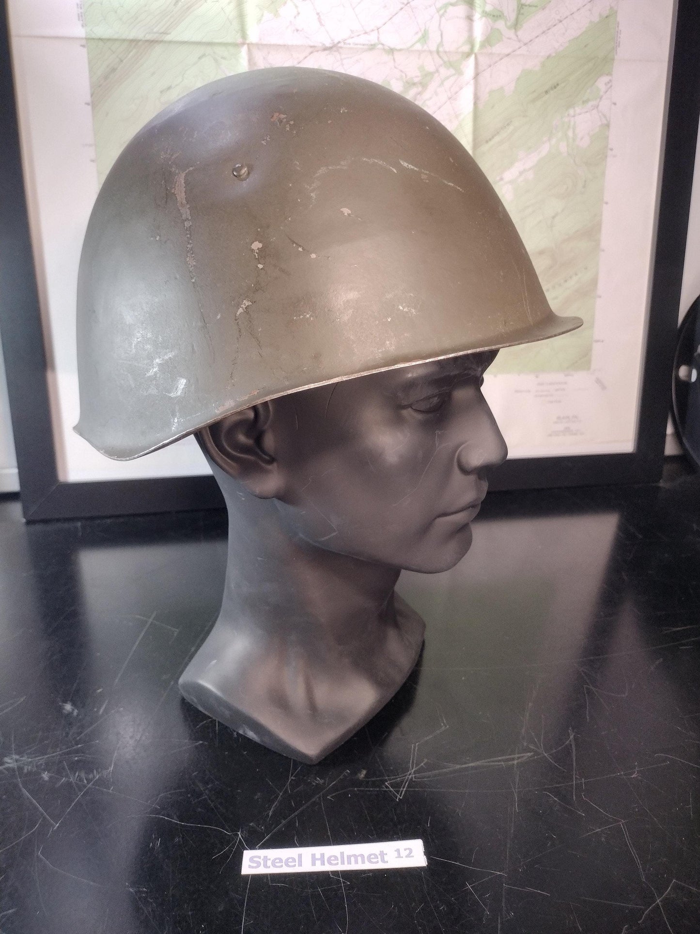 Military Steel Helmet (Size Unknown) Helmet 12