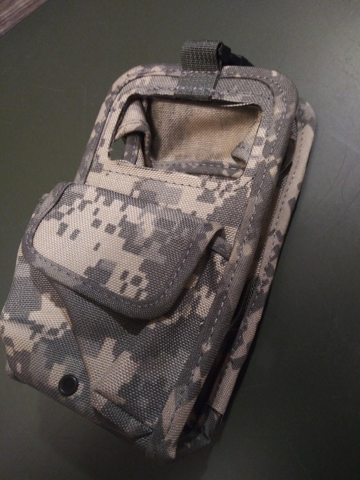 2x Army Camo Pouch/Case For Radios, Phones, etc. | Brand New! | FREE US SHIPPING! | Brand New Military radio electronics gps phone pouches