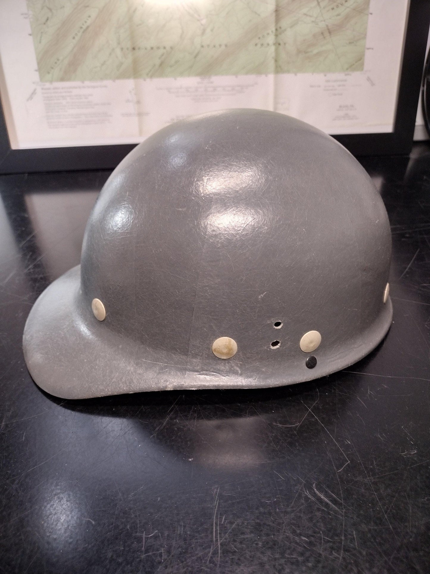 Vintage SuperGlas Fibre Metal Fiberglass Hard Hat (Size: Unknown)