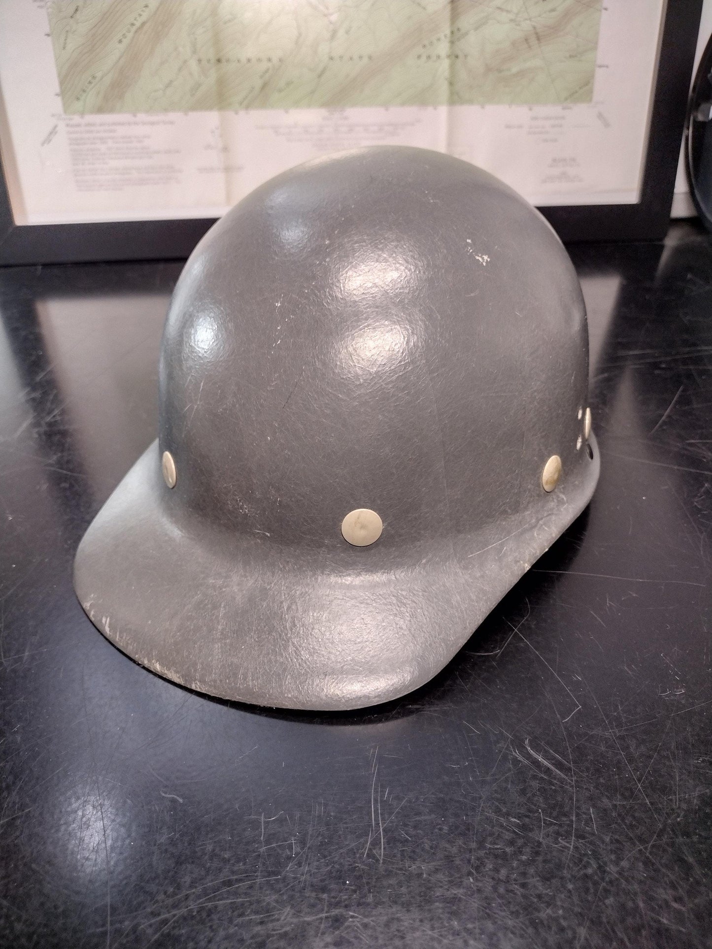 Vintage SuperGlas Fibre Metal Fiberglass Hard Hat (Size: Unknown)