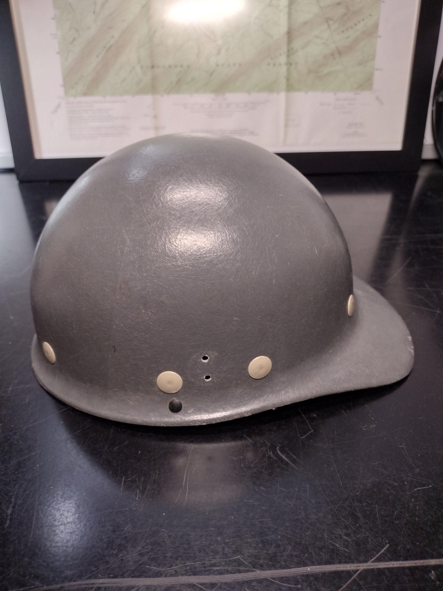 Vintage SuperGlas Fibre Metal Fiberglass Hard Hat (Size: Unknown)