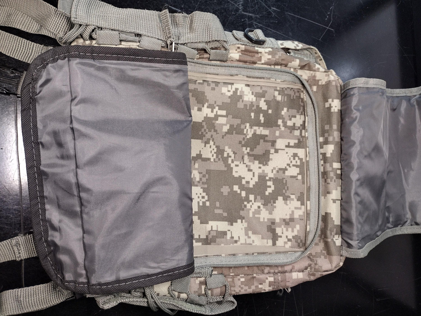 Military Style Camo Lightweight Backpack