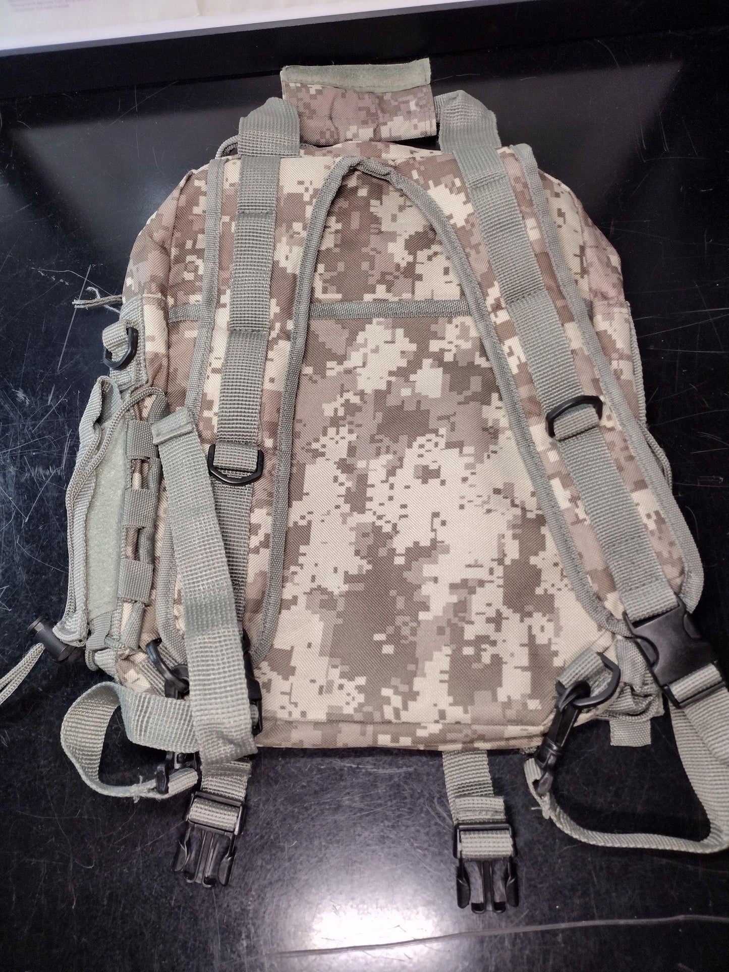 Military Style Camo Lightweight Backpack