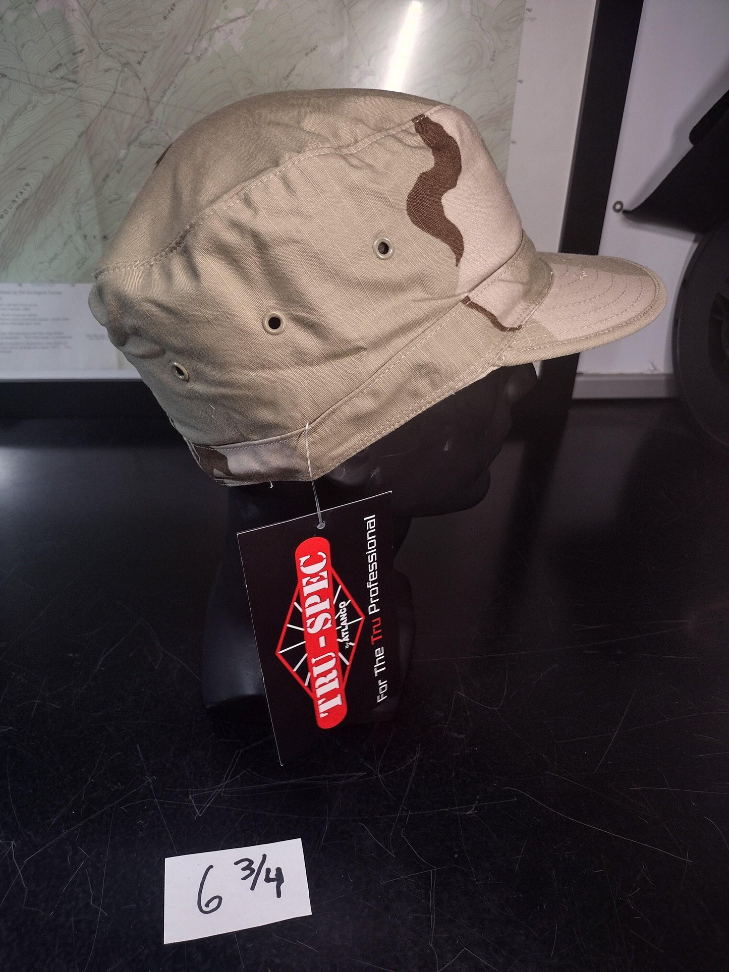 NEW US Army Issued Desert Camo Combat Cap (Size: 6 3/4) | FREE Us Shipping!