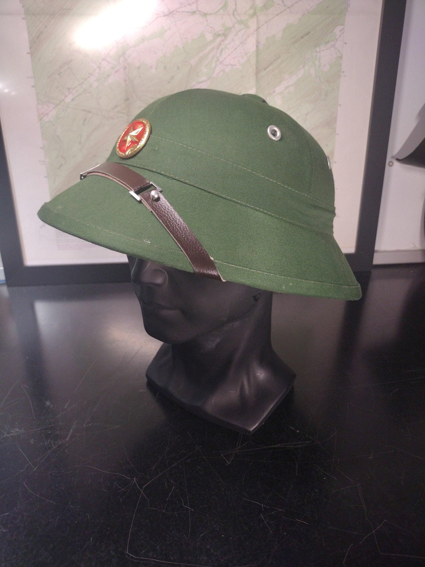 Military Pith Safari Helmet Light Green (Size: Unknown) | FREE US Shipping!