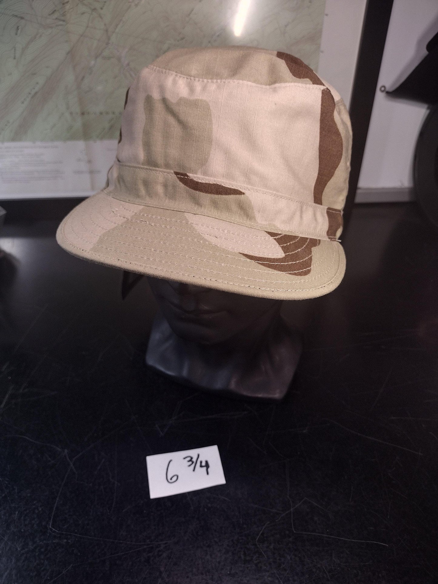 NEW US Army Issued Desert Camo Combat Cap (Size: 6 3/4) | FREE Us Shipping!