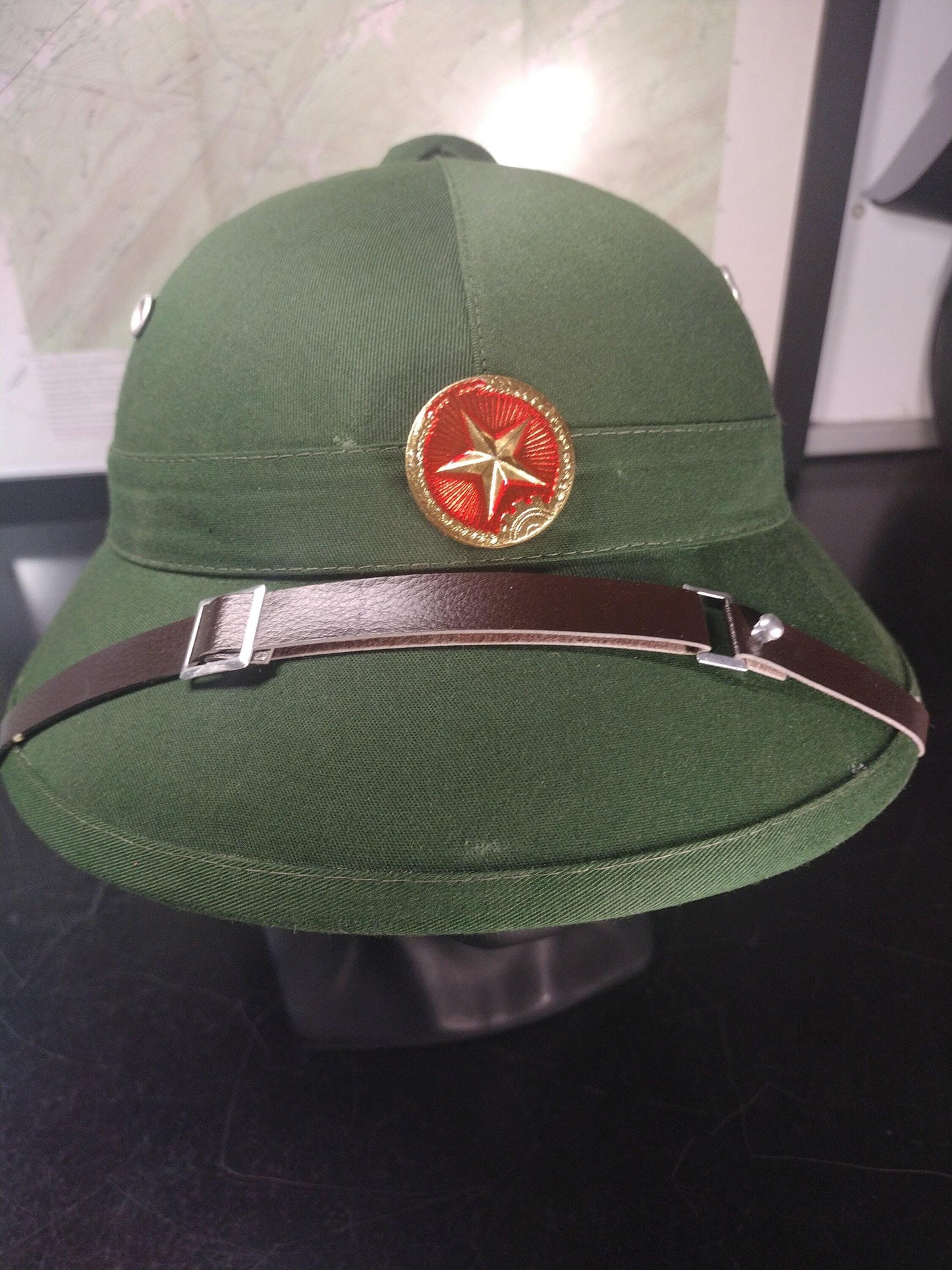 Military Pith Safari Helmet Light Green (Size: Unknown) | FREE US Shipping!