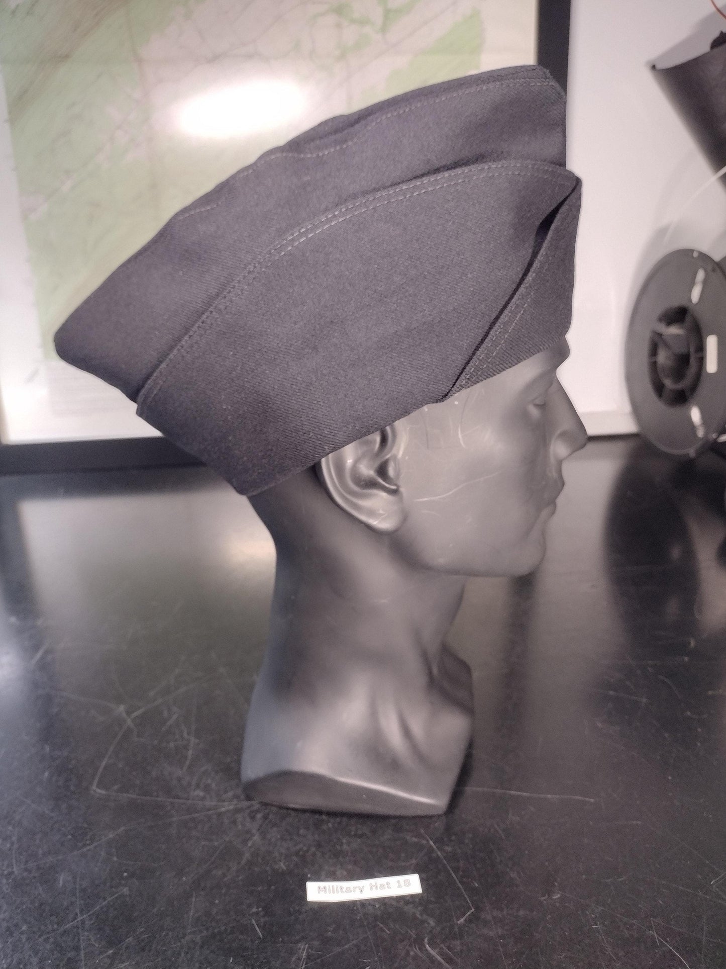 US Military World War 2 Soldier Cap/Hat (Size: 7 1/8 1940s's)