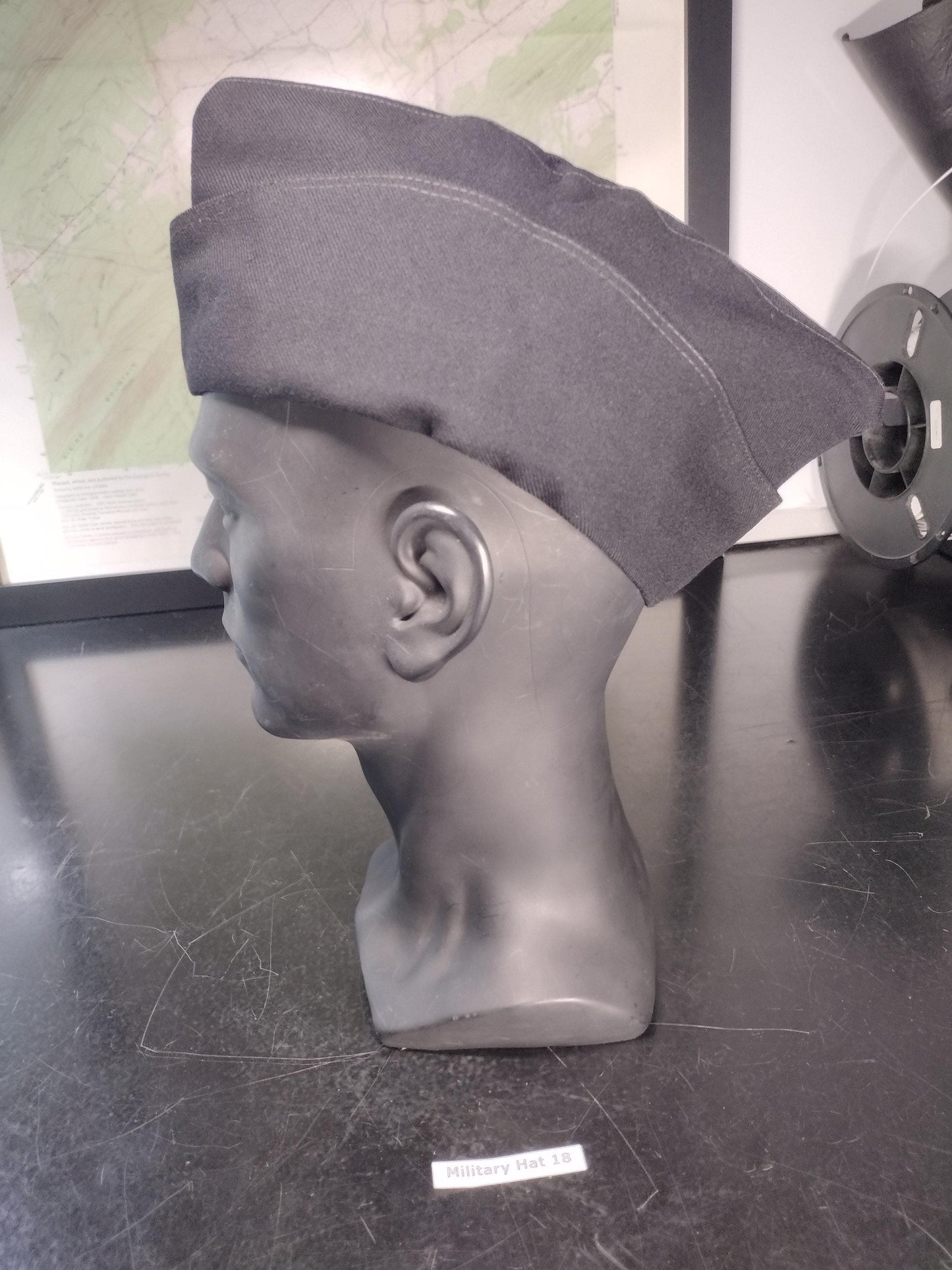 US Military World War 2 Soldier Cap/Hat (Size: 7 1/8 1940s's)