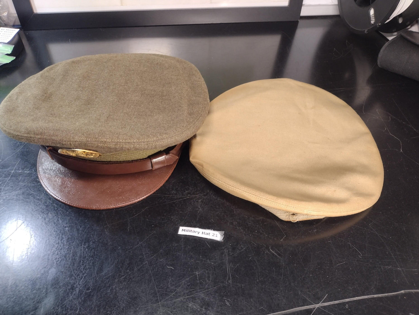 WW2 US Military Hat with Cover (Size: 7) | FREE US Shipping!