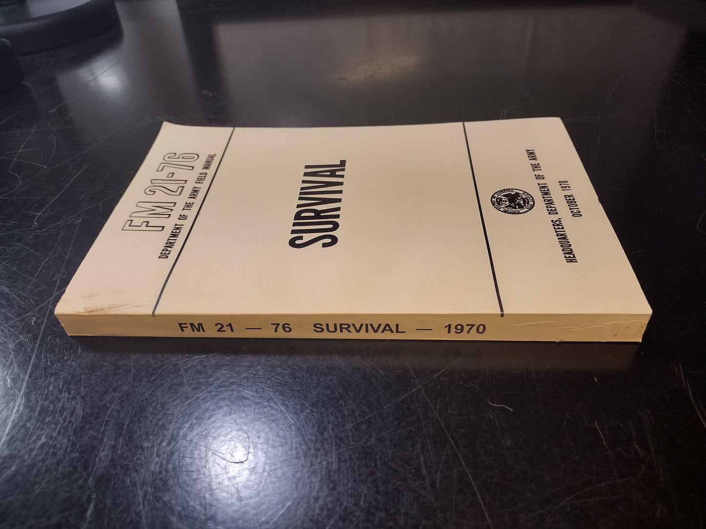 US Army Survival Ephemera Pamphlet Booklet (1970 FM 21-76) | FREE Us Shipping!