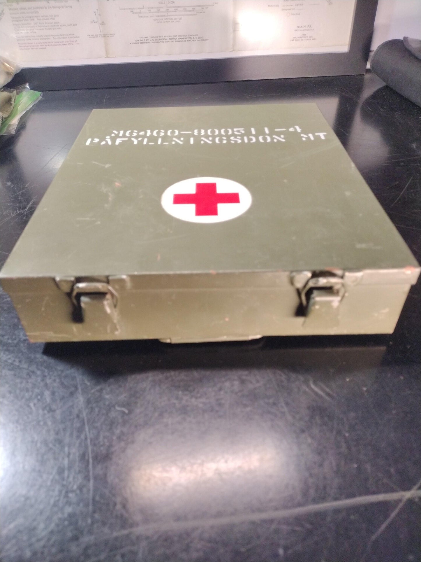 Swedish Military First Aid Kit Metal Case | FREE US SHIPPING!