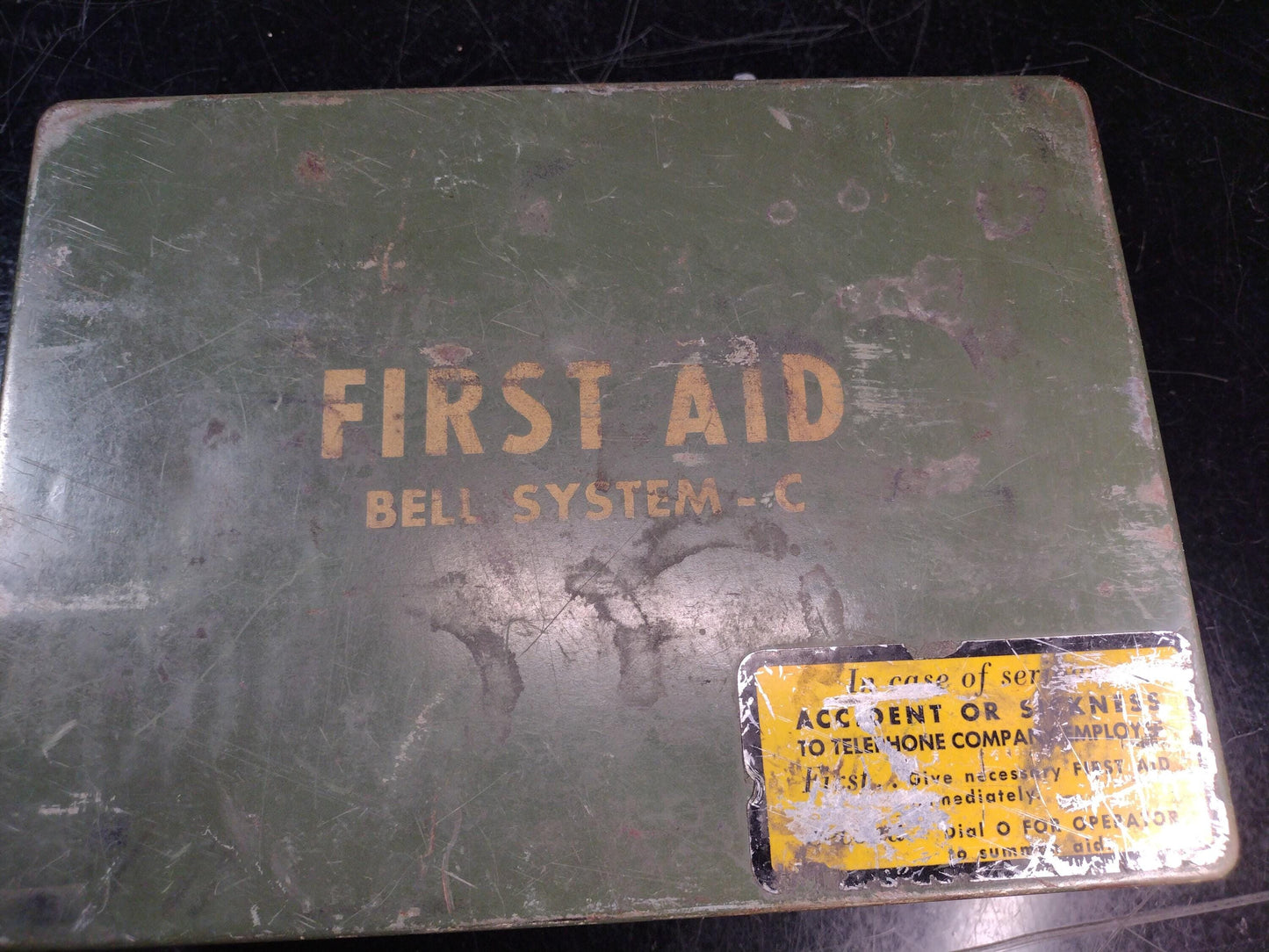 First Aid Kit Metal Case By Bell Systems | FREE Shipping!