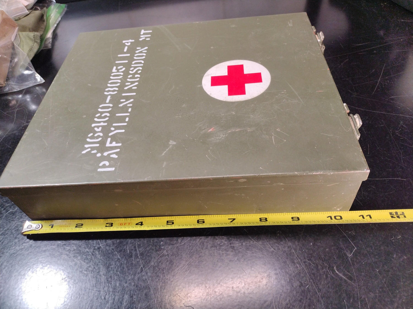 Swedish Military First Aid Kit Metal Case | FREE US SHIPPING!