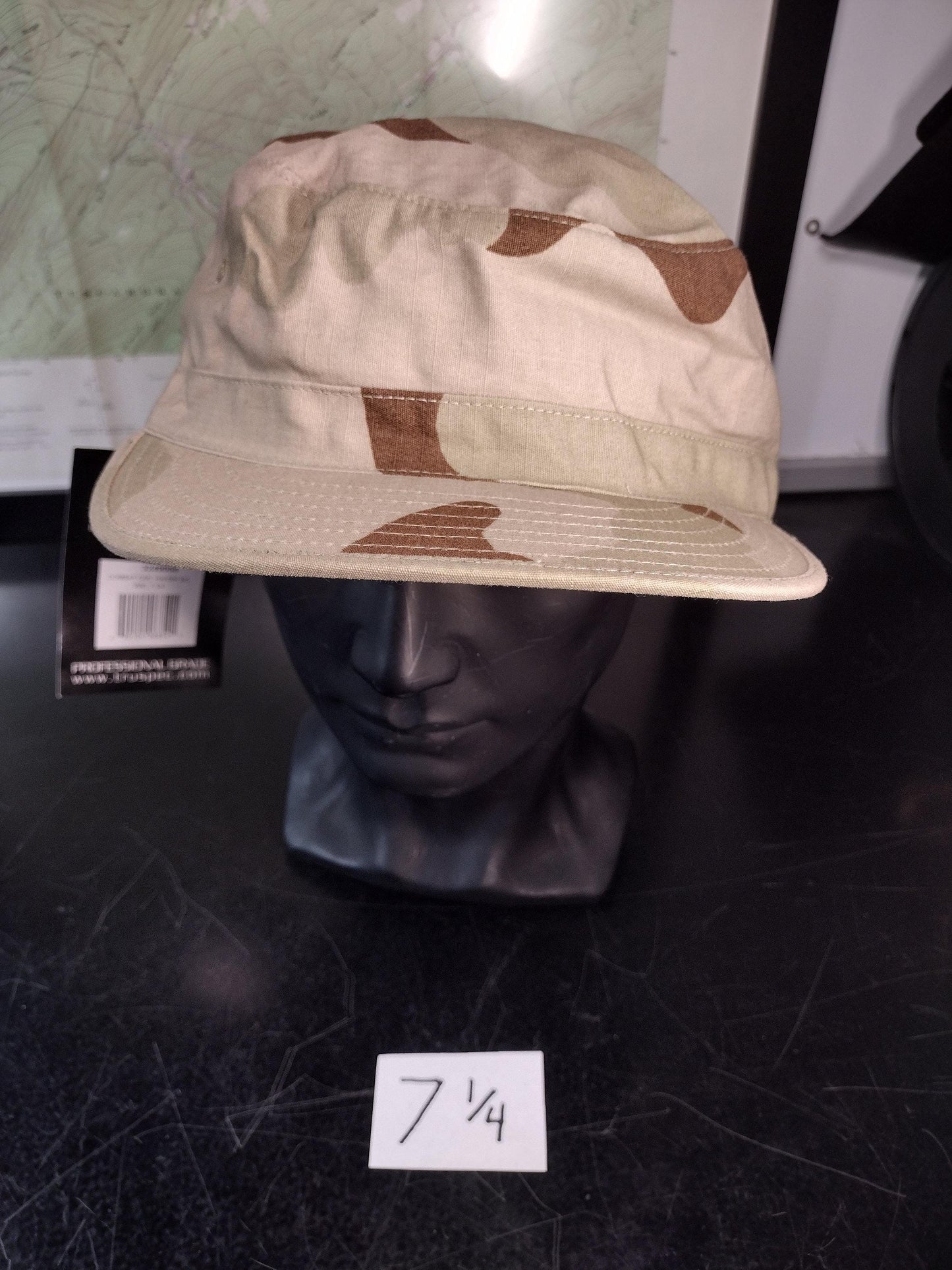 NEW US Army Issued Combat Cap Desert Camo (Size: 7 1/4) | FREE Us Shipping!