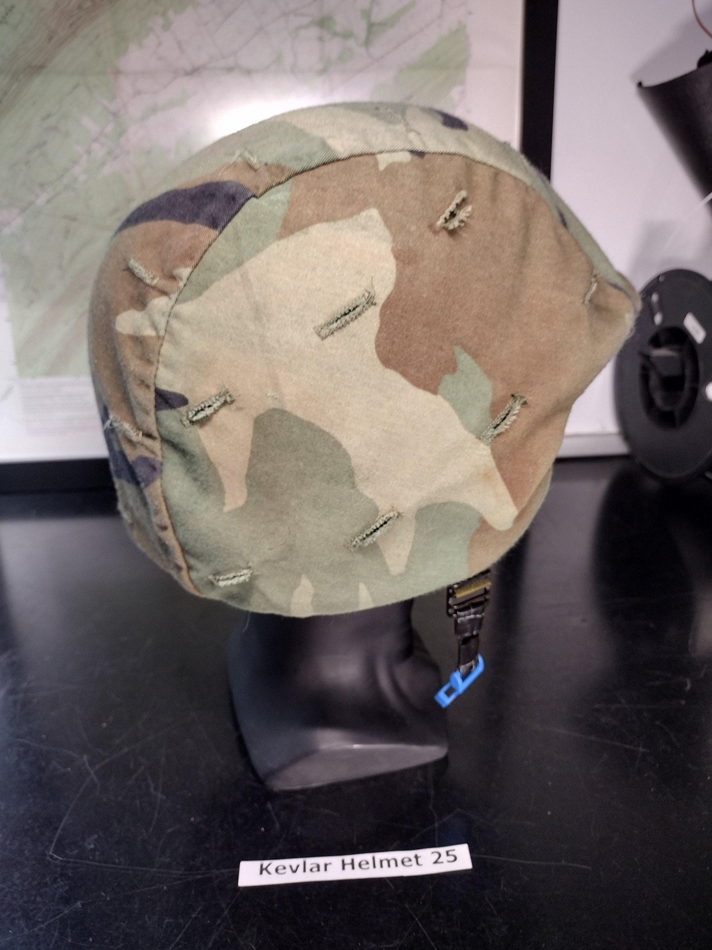 US Army Helmet PASGT With Woodland Cover (Size: Xtra Small-1) | FREE Us Shipping!