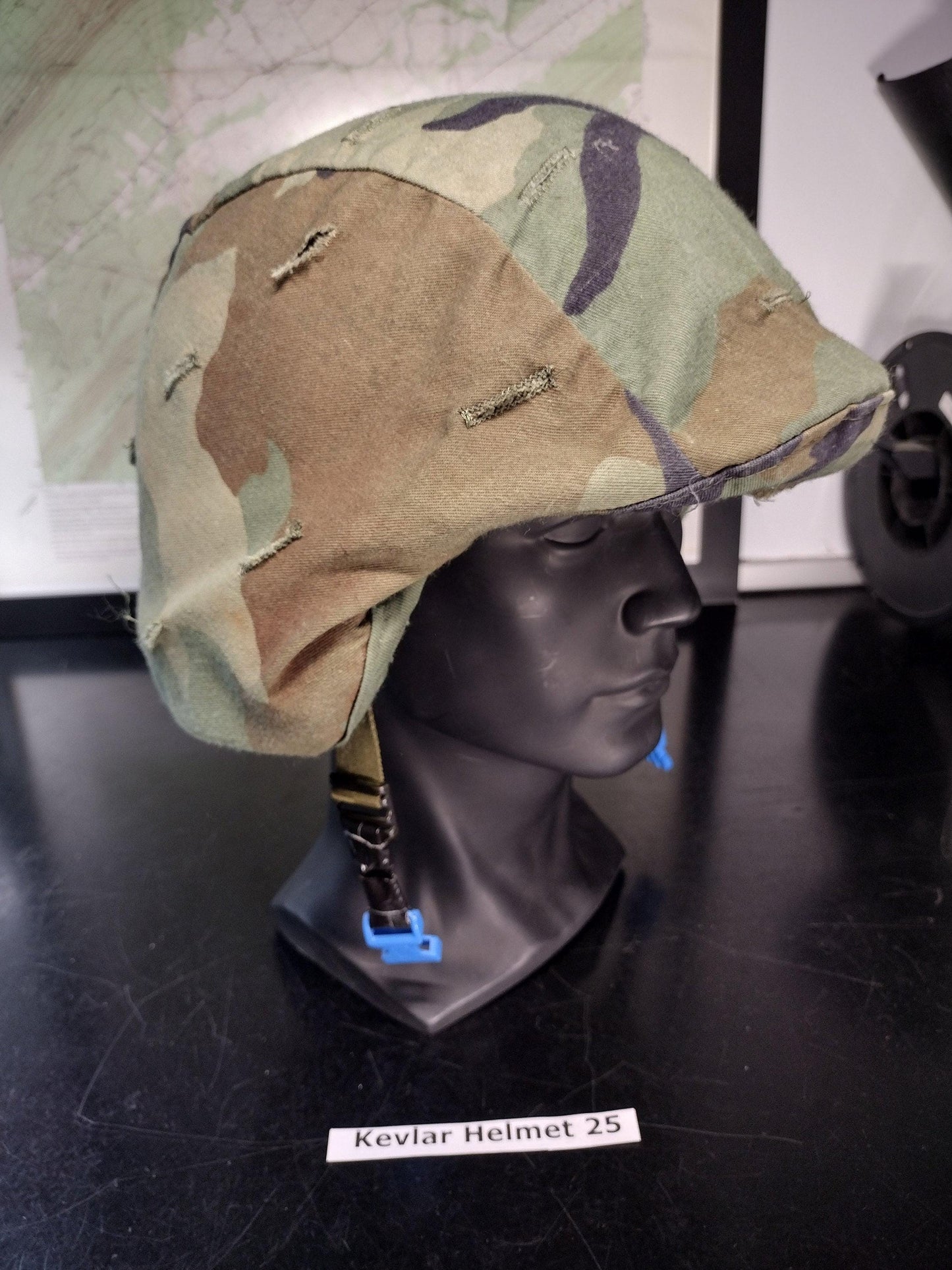 US Army Helmet PASGT With Woodland Cover (Size: Xtra Small-1) | FREE Us Shipping!