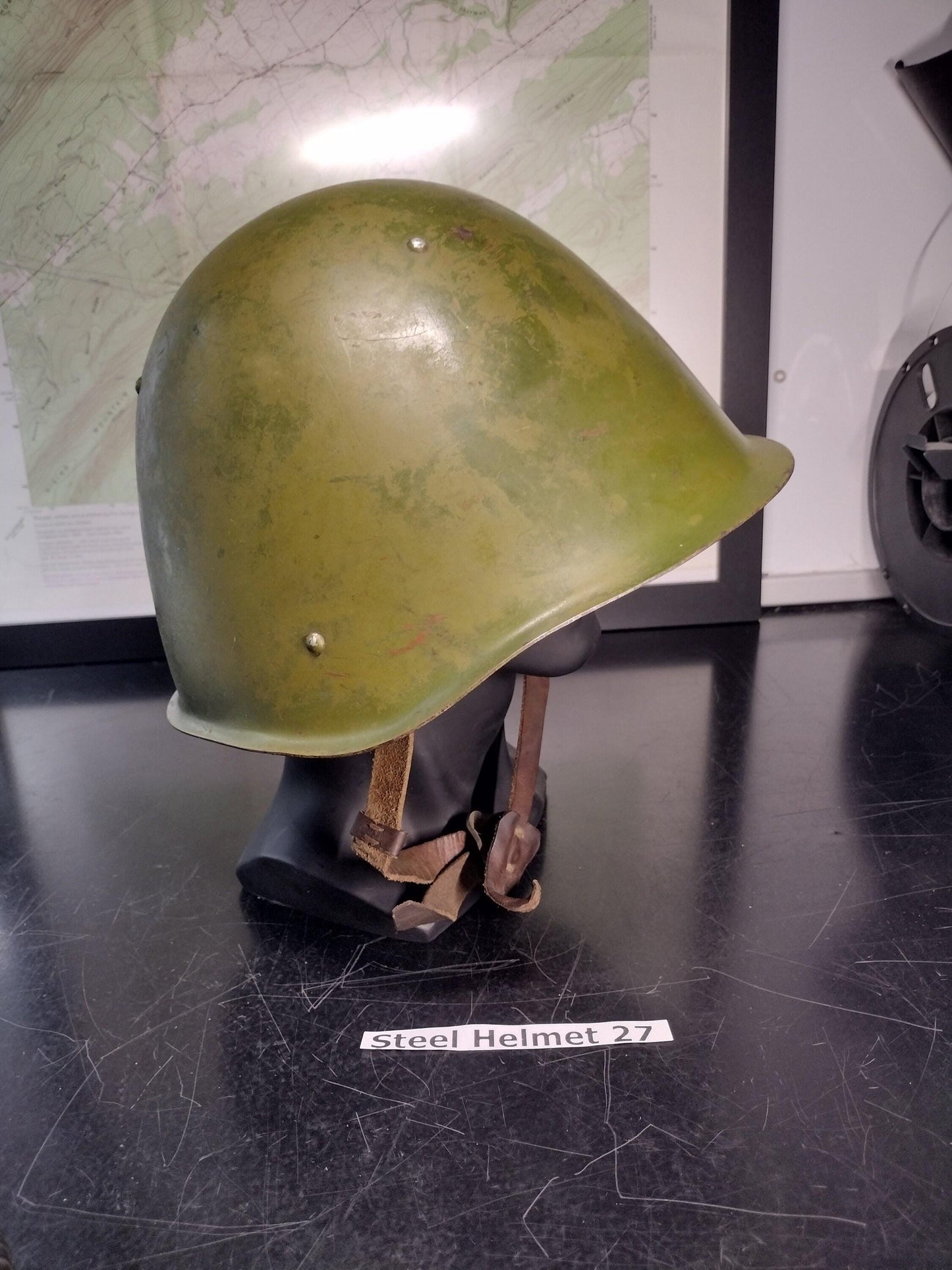 Military Steel Helmet (Size: Unknown) | FREE US Shipping! Helmet 27