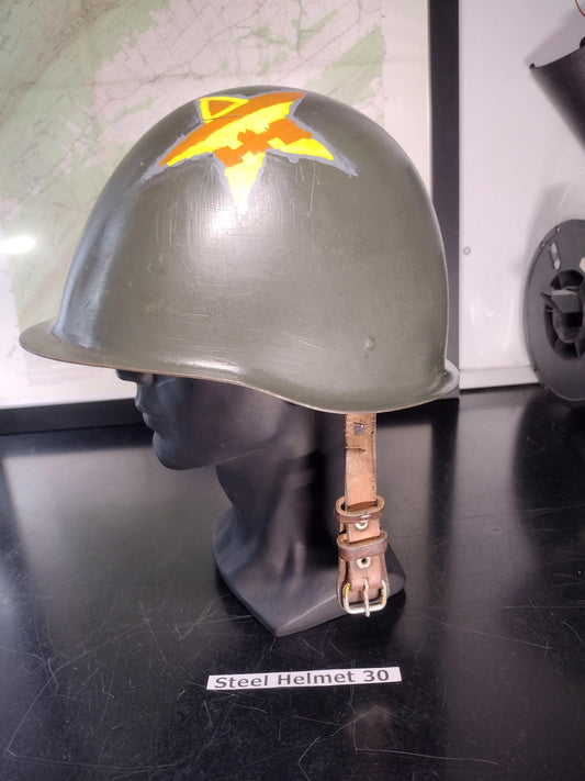 Military Steel Helmet (Size: Unknown) | FREE US Shipping!