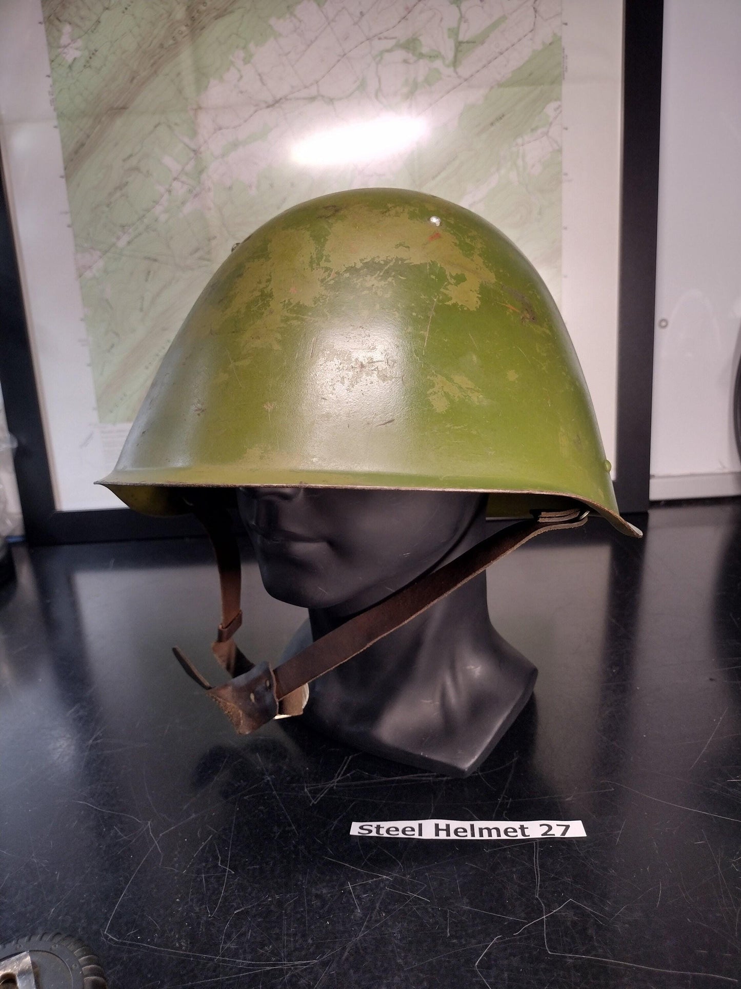 Military Steel Helmet (Size: Unknown) | FREE US Shipping! Helmet 27