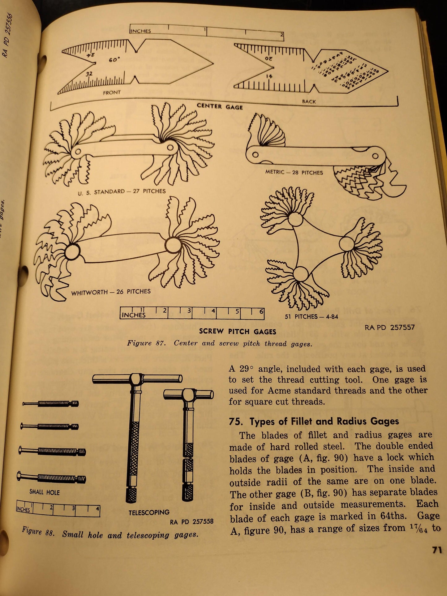 US Army Use & Care Of Handtools And Measuring Tools Ephemera Pamphlet Booklet (September 1960 TM 9-243)