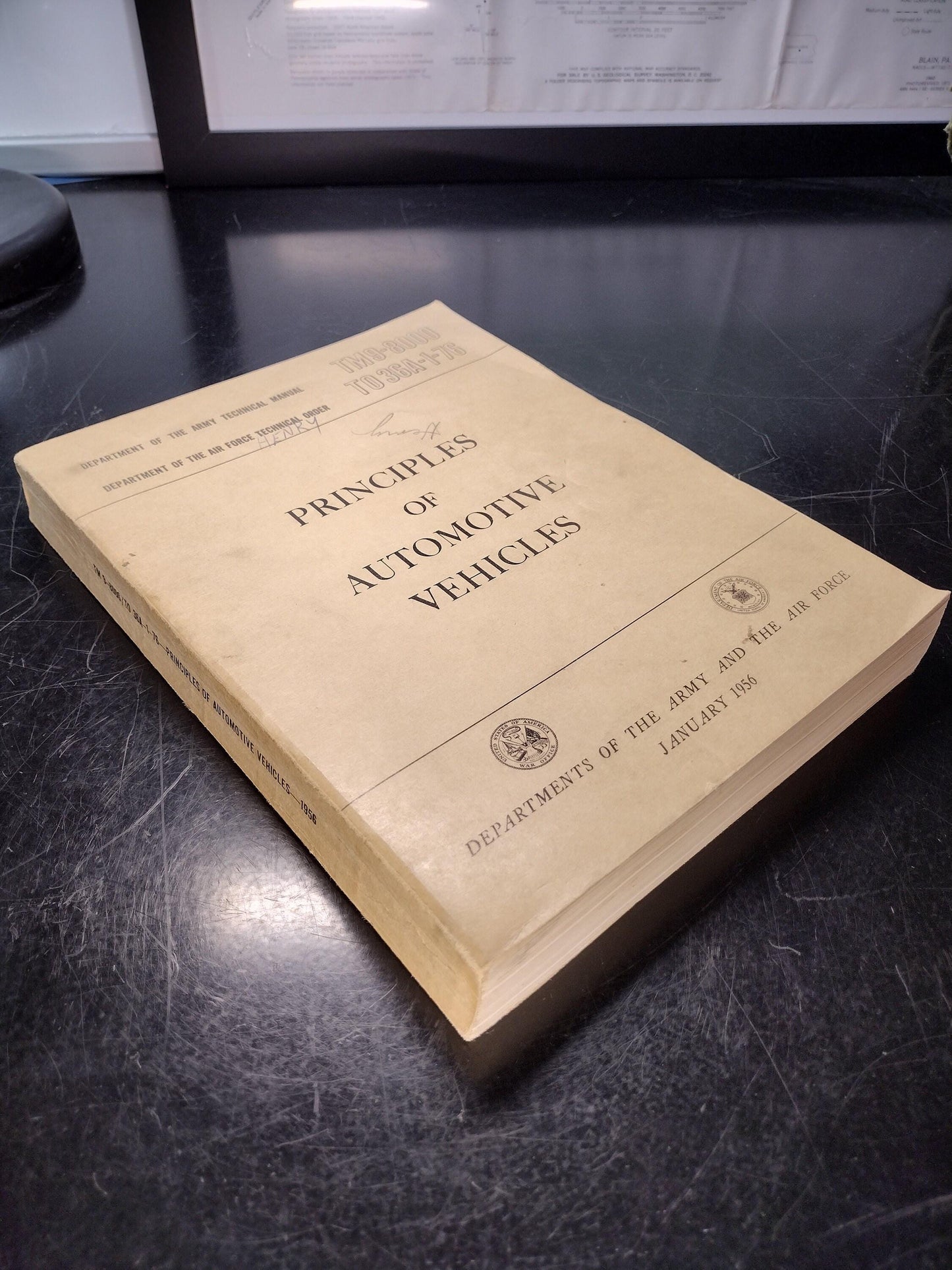 US Army Principles Of Automotive Vehicles (January 1956 TM9-8000/TO 36A-1-76)