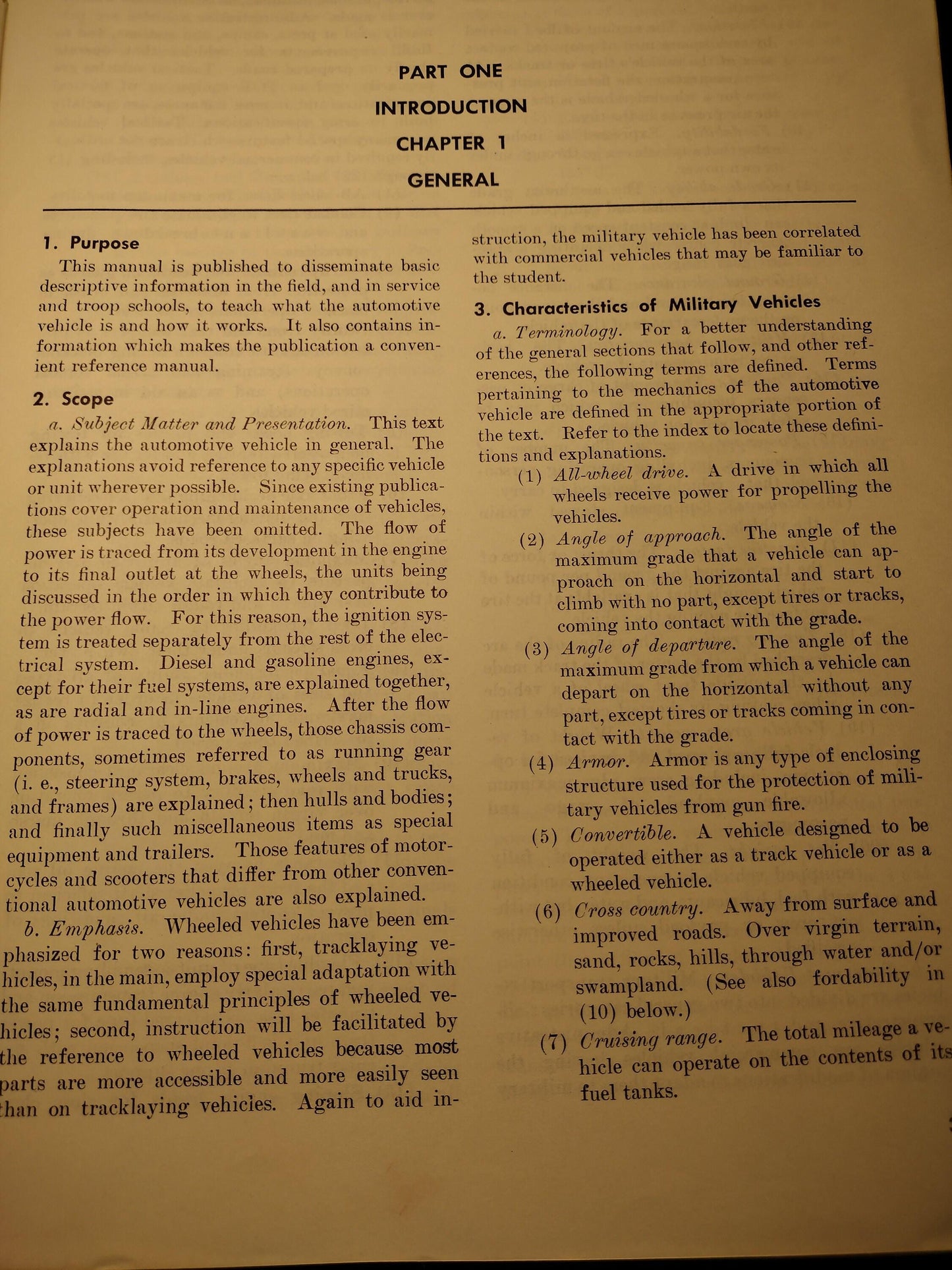 US Army Principles Of Automotive Vehicles (January 1956 TM9-8000/TO 36A-1-76)