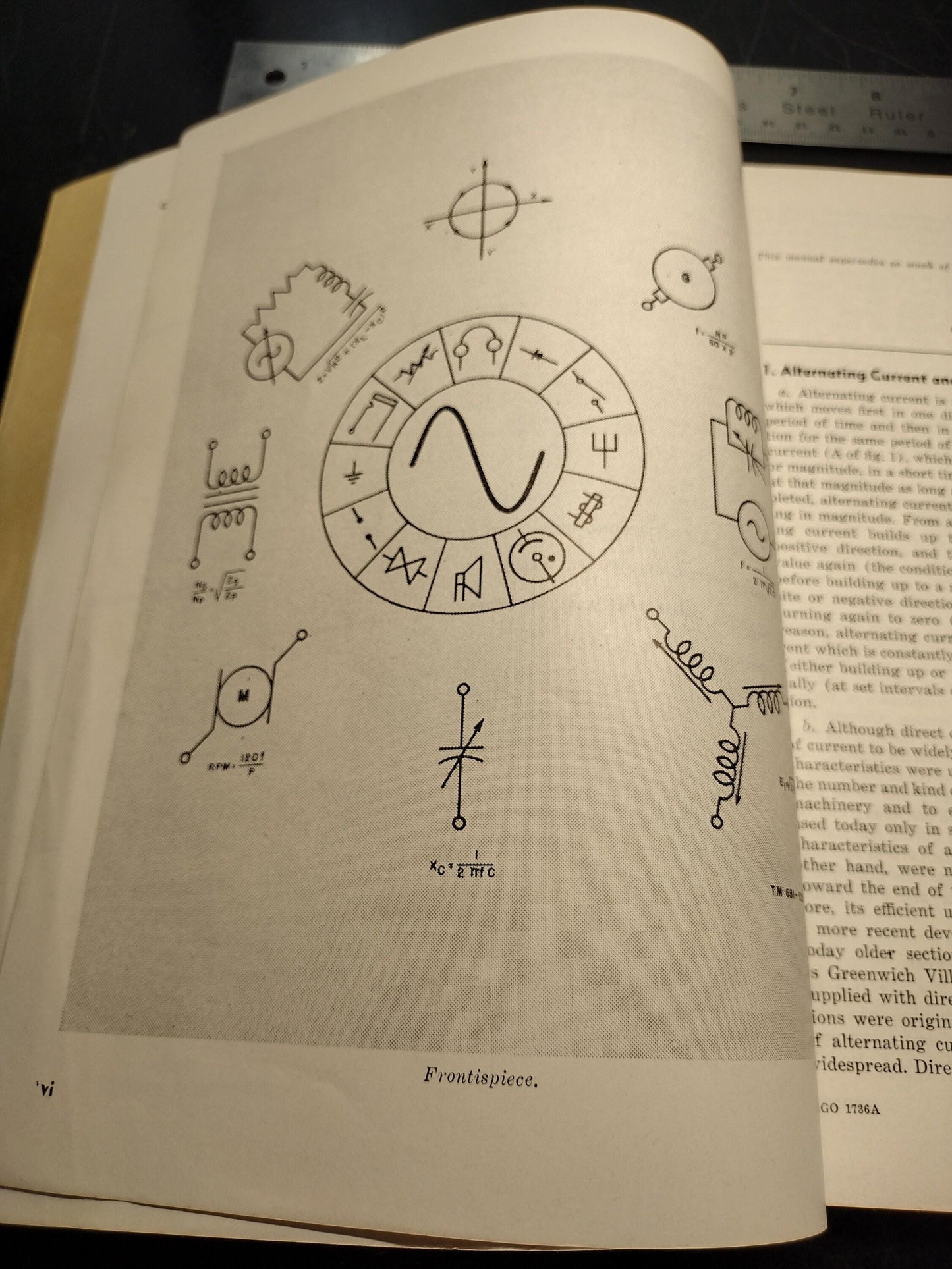 US Army Electrical Fundamentals Alternating Current Ephemera Pamphlet Booklet (December 1951 TM-11-681)