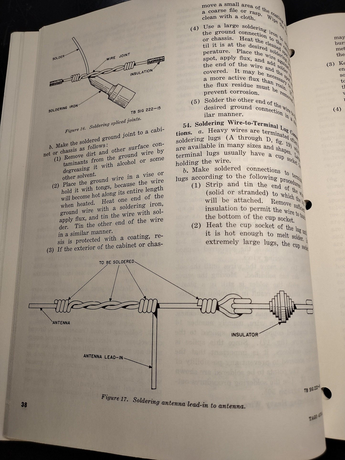 US Army Solder & Soldering Ephemera Pamphlet Booklet (March 1960)