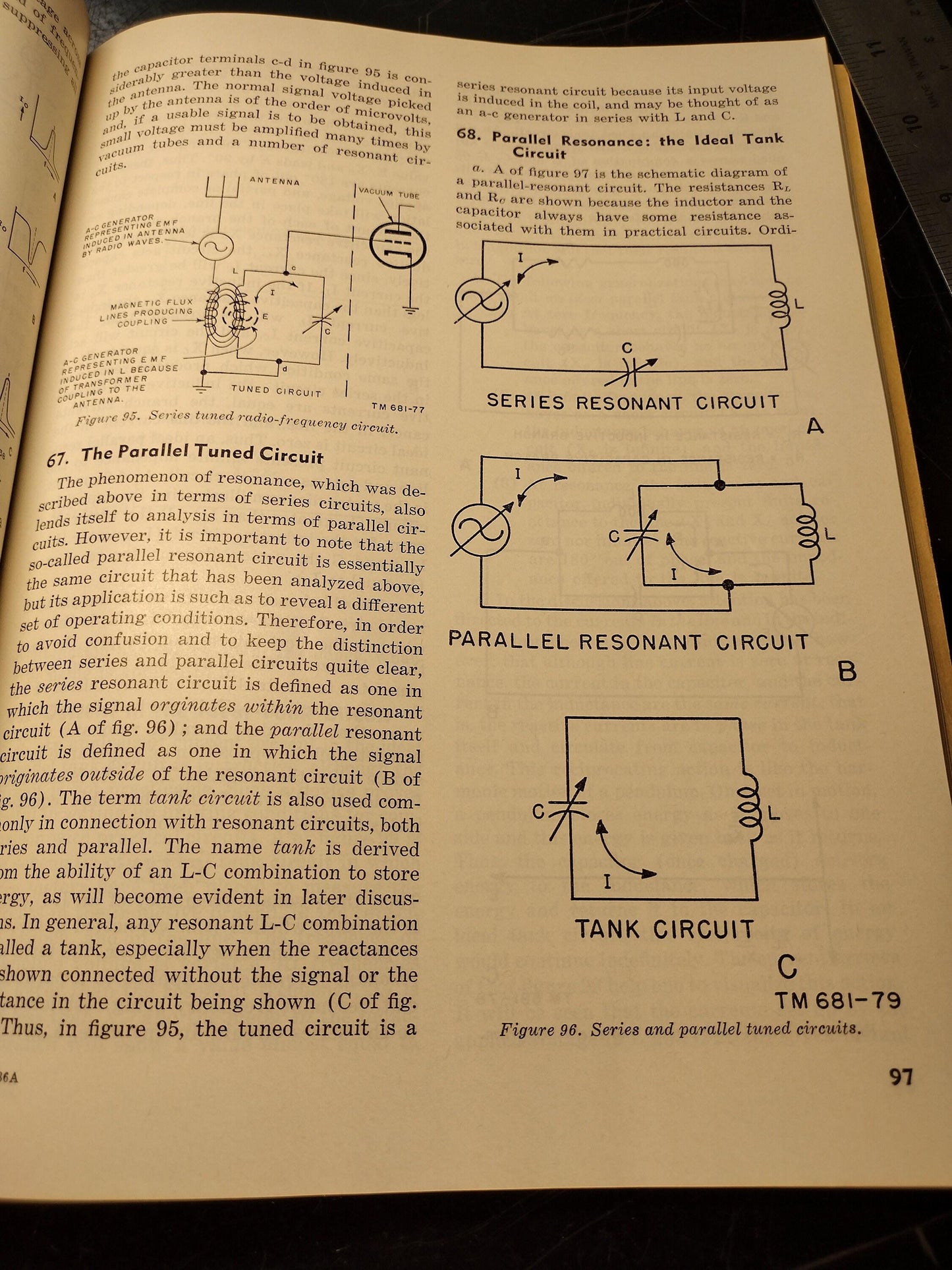 US Army Electrical Fundamentals Alternating Current Ephemera Pamphlet Booklet (December 1951 TM-11-681)