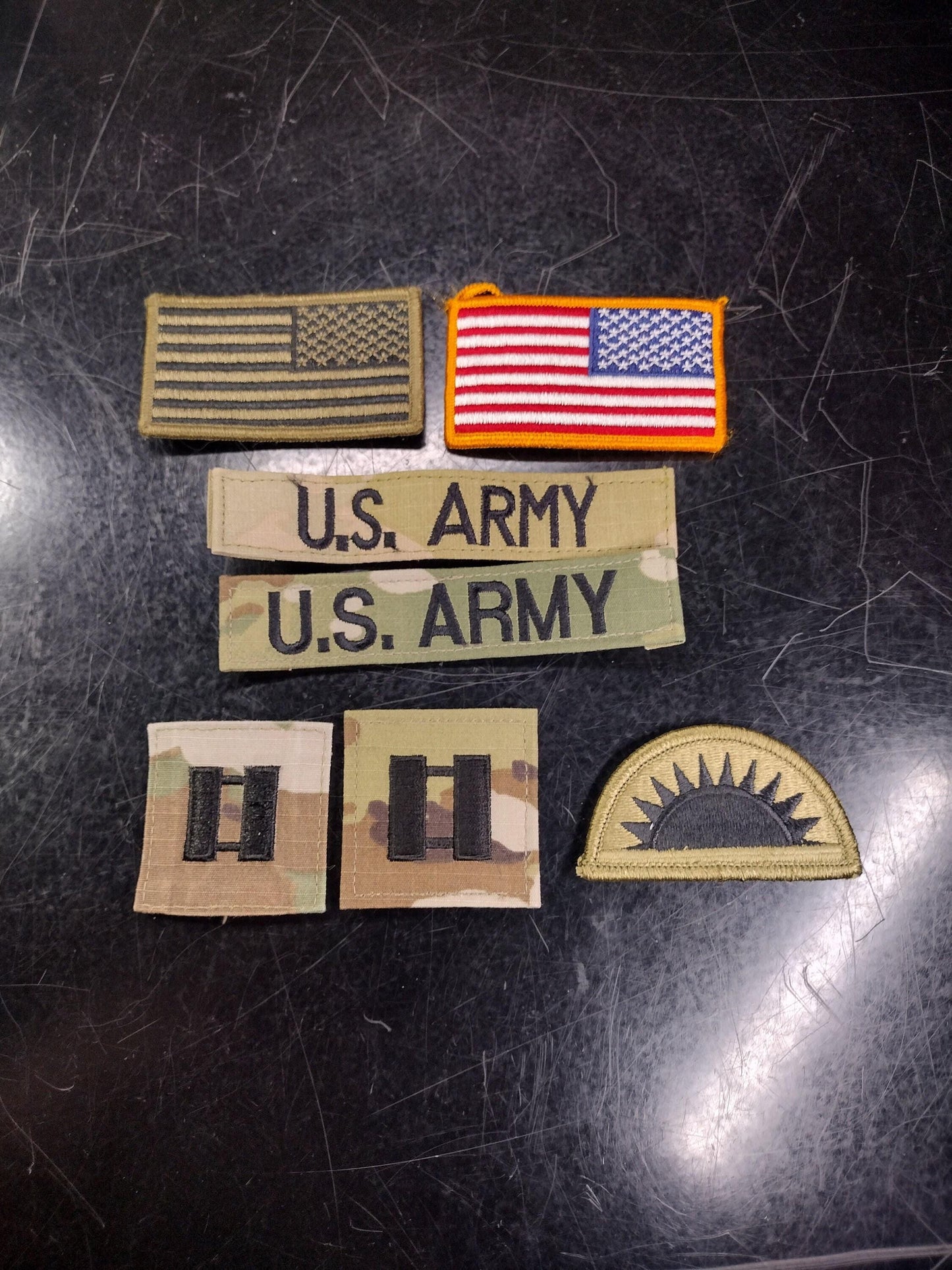 US Army Patch Pack with Hook-and-Loop Backing | FREE US Shipping!