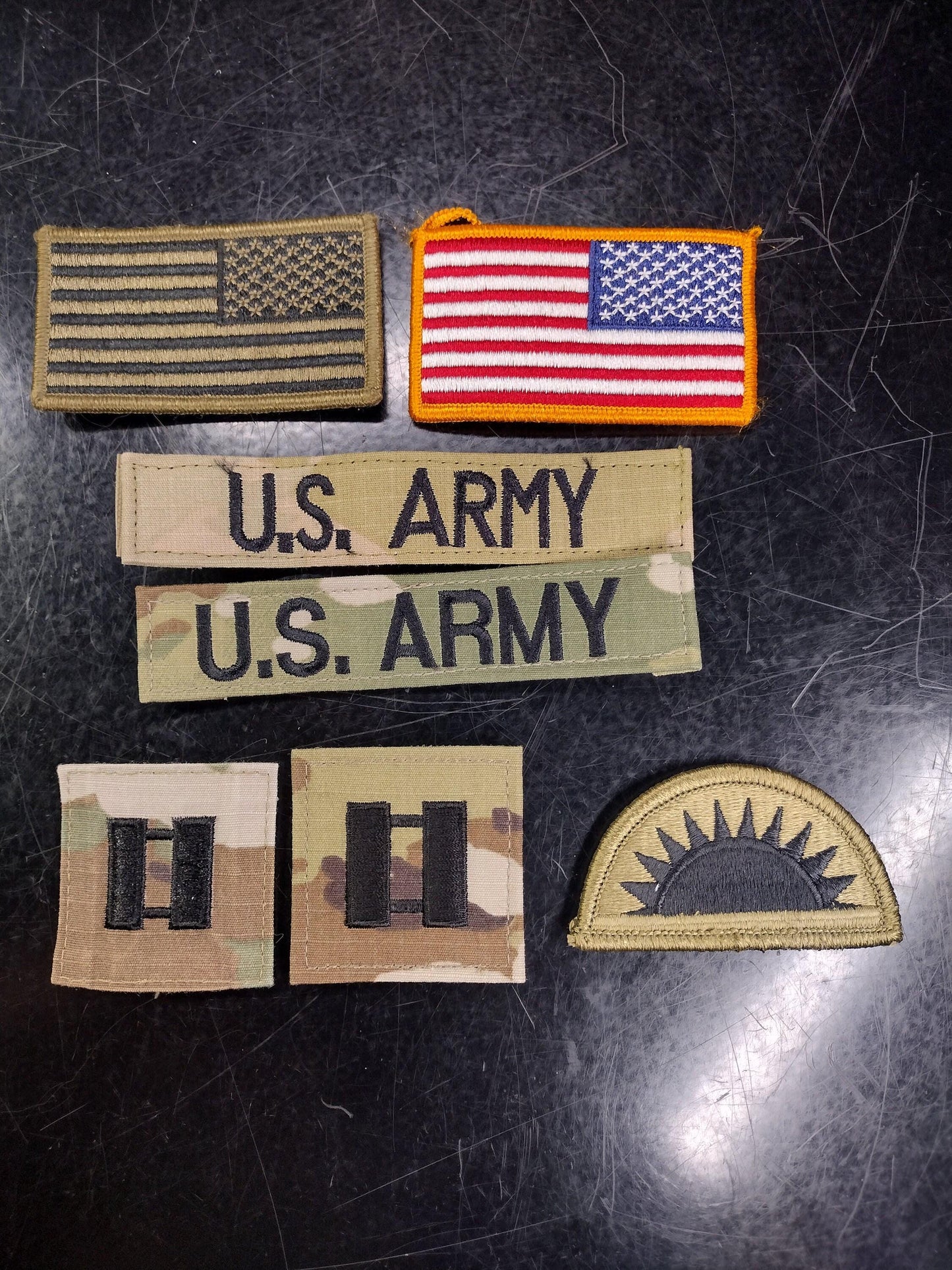 US Army Patch Pack with Hook-and-Loop Backing | FREE US Shipping!